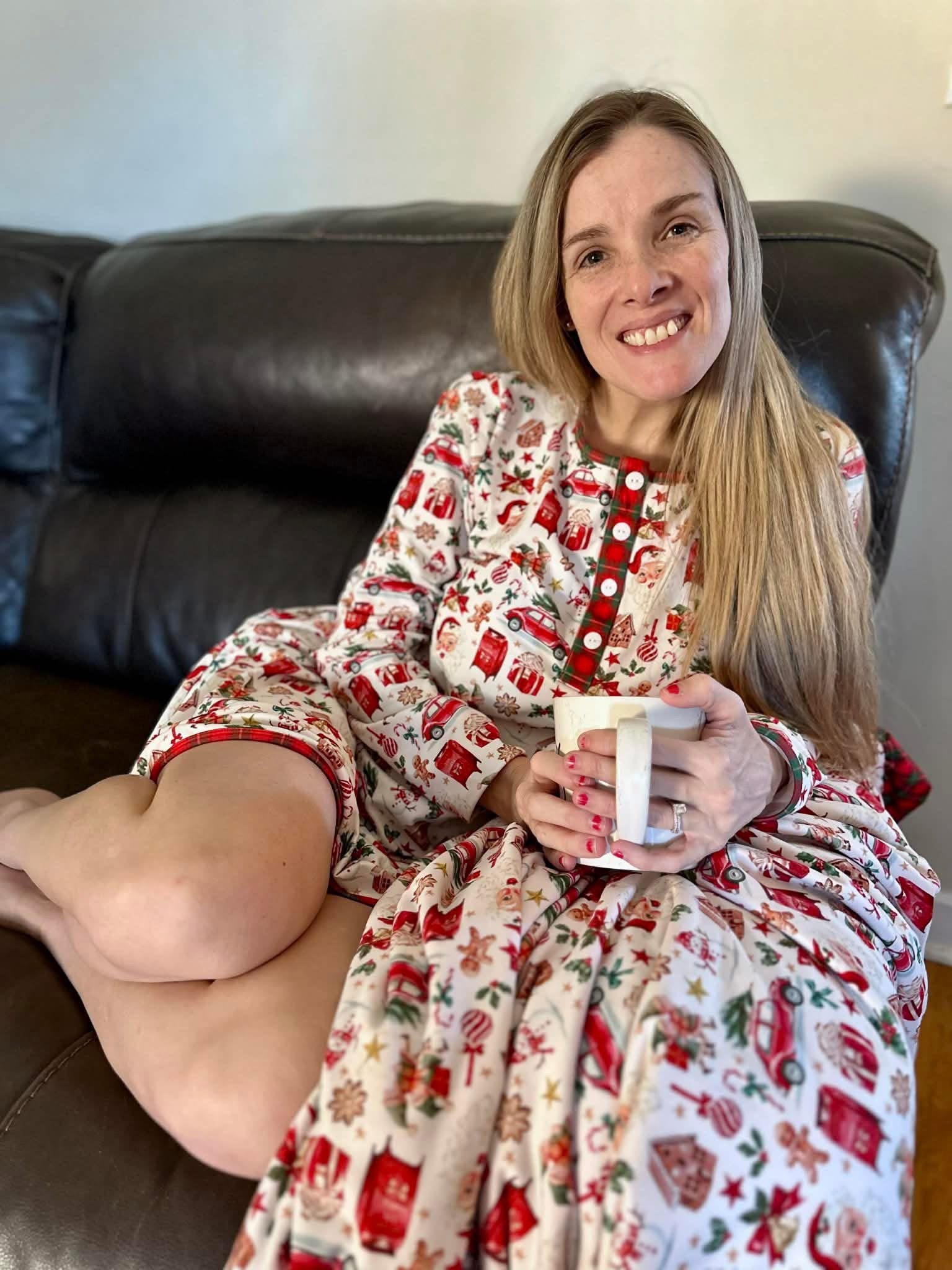Santa's Village Adult- House Dress - Ready to Ship