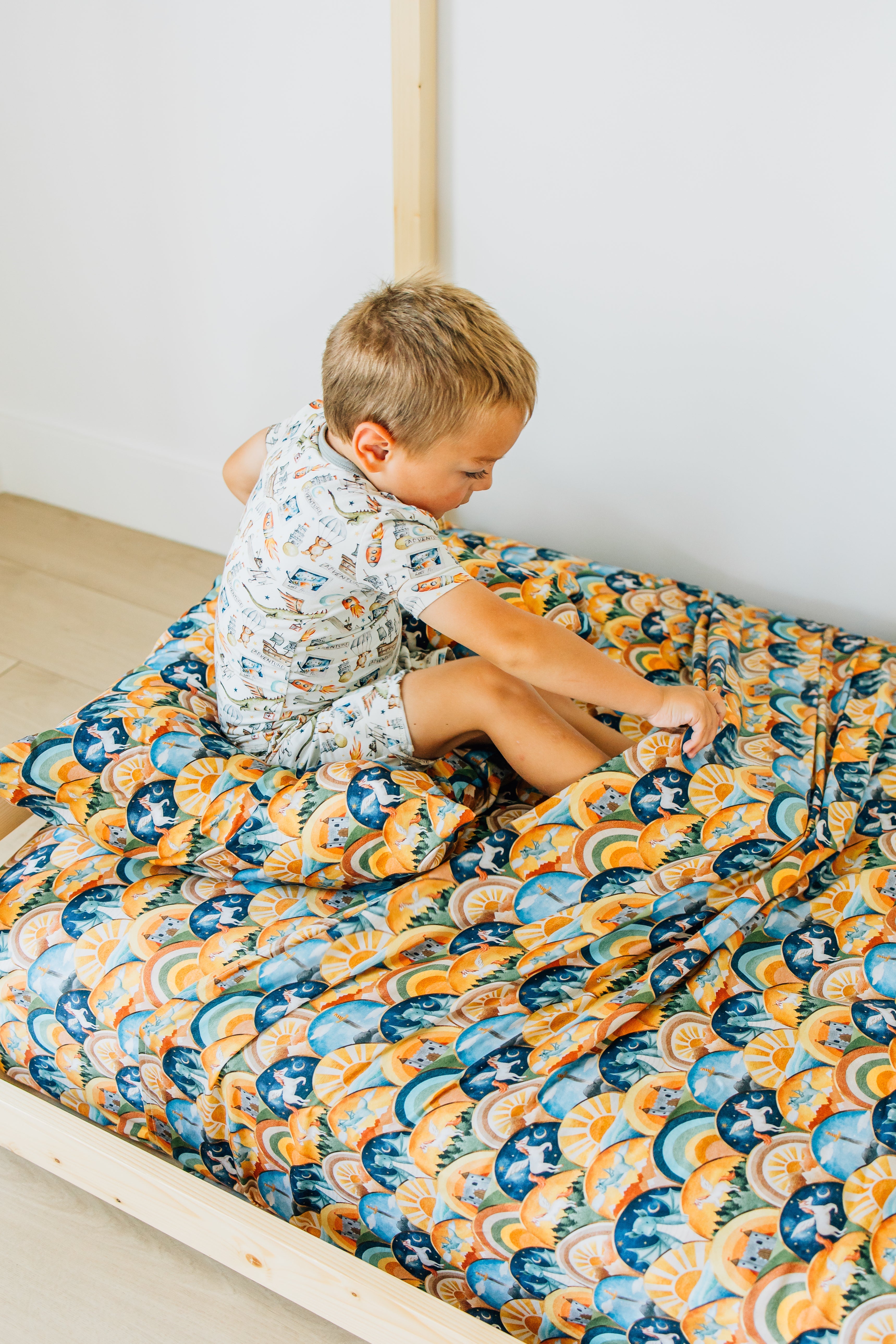 TENCEL™ Modal Printed Twin Sheet Set kindthing