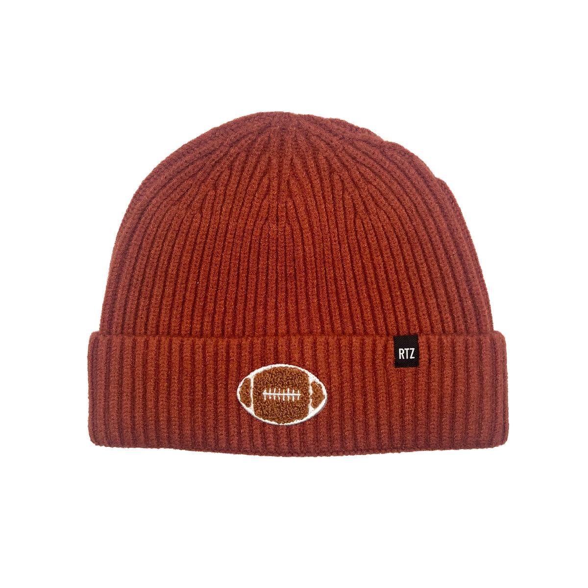 Football Patch Beanie