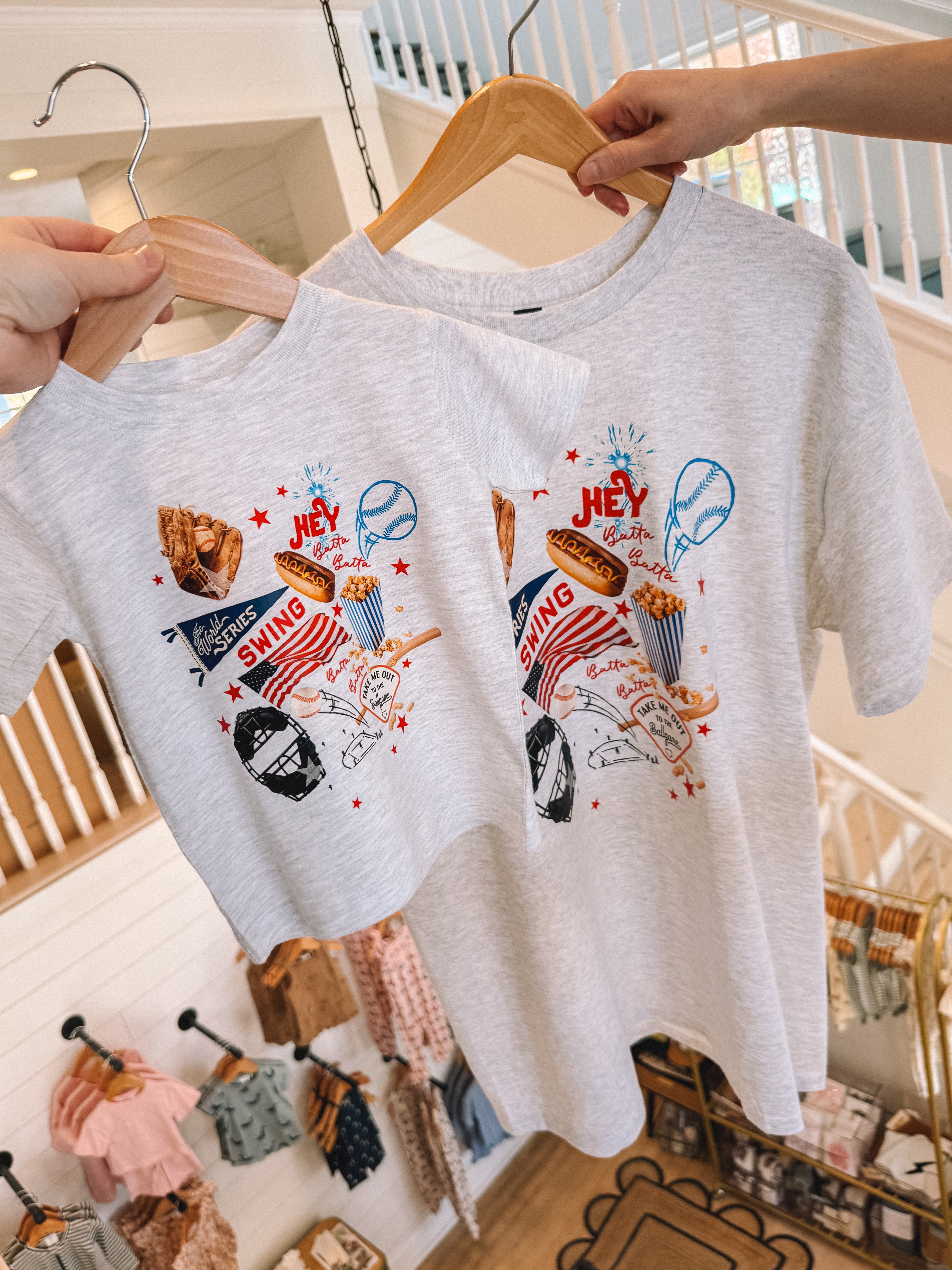 baseball days tee
