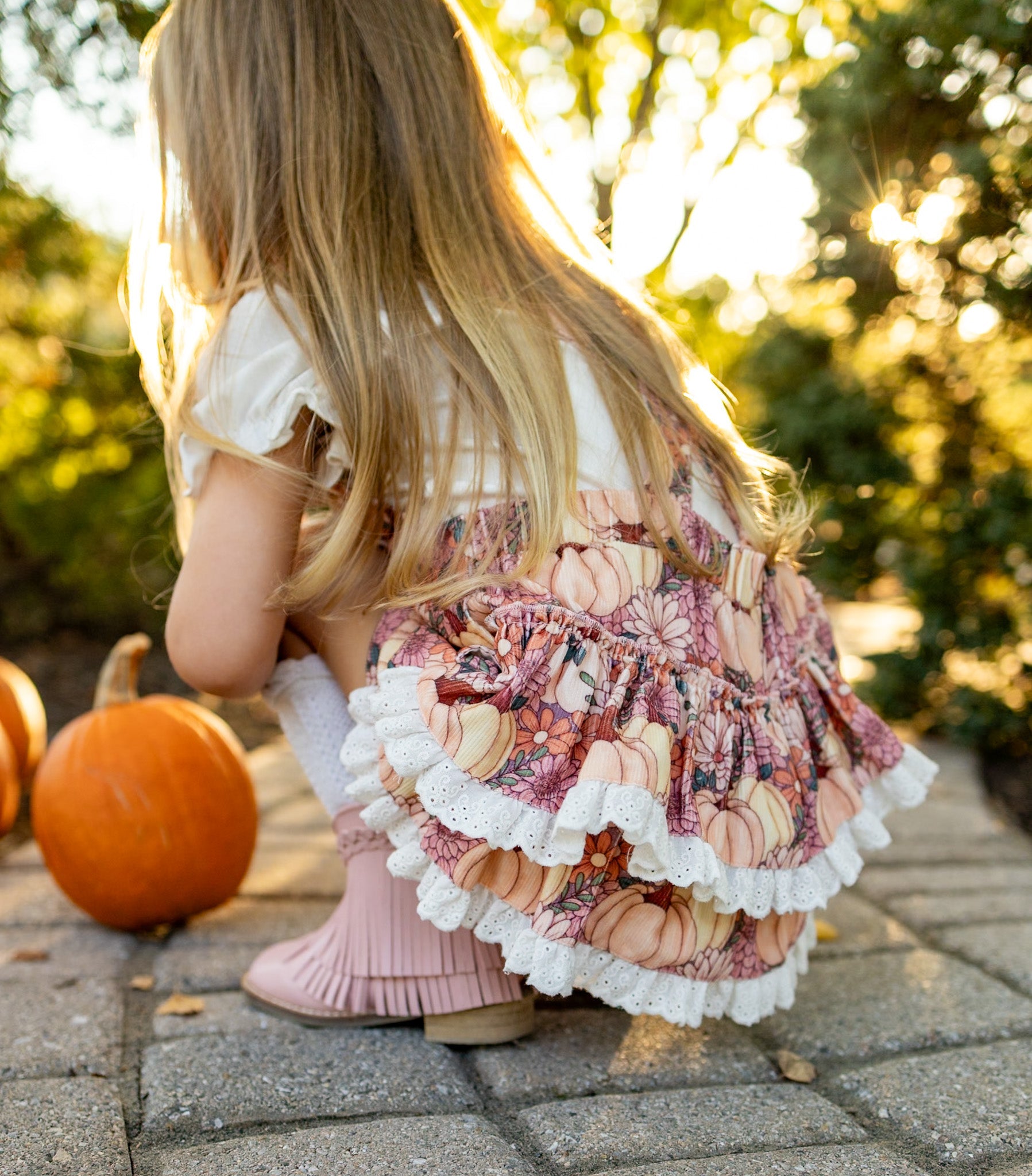 Harvest Blossom Overalls