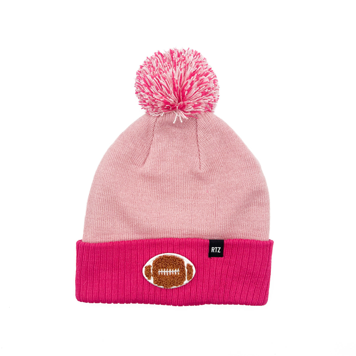 Football Patch Pom Pom