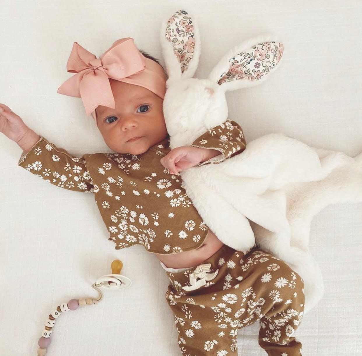 Princess Bunny Baby Security Blanket Faith Security Blankie MON AMI