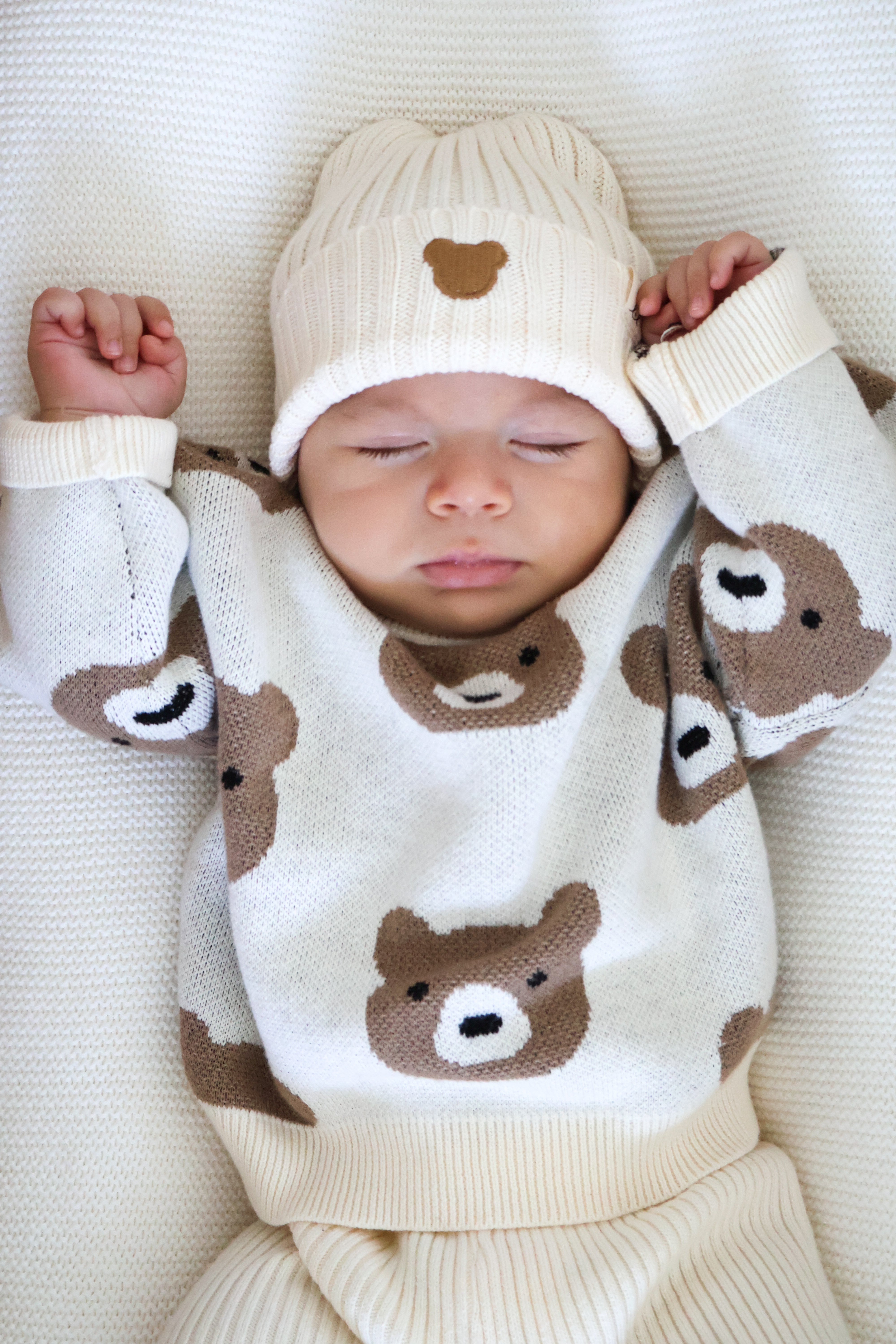 Little Bear Jacquard Sweater