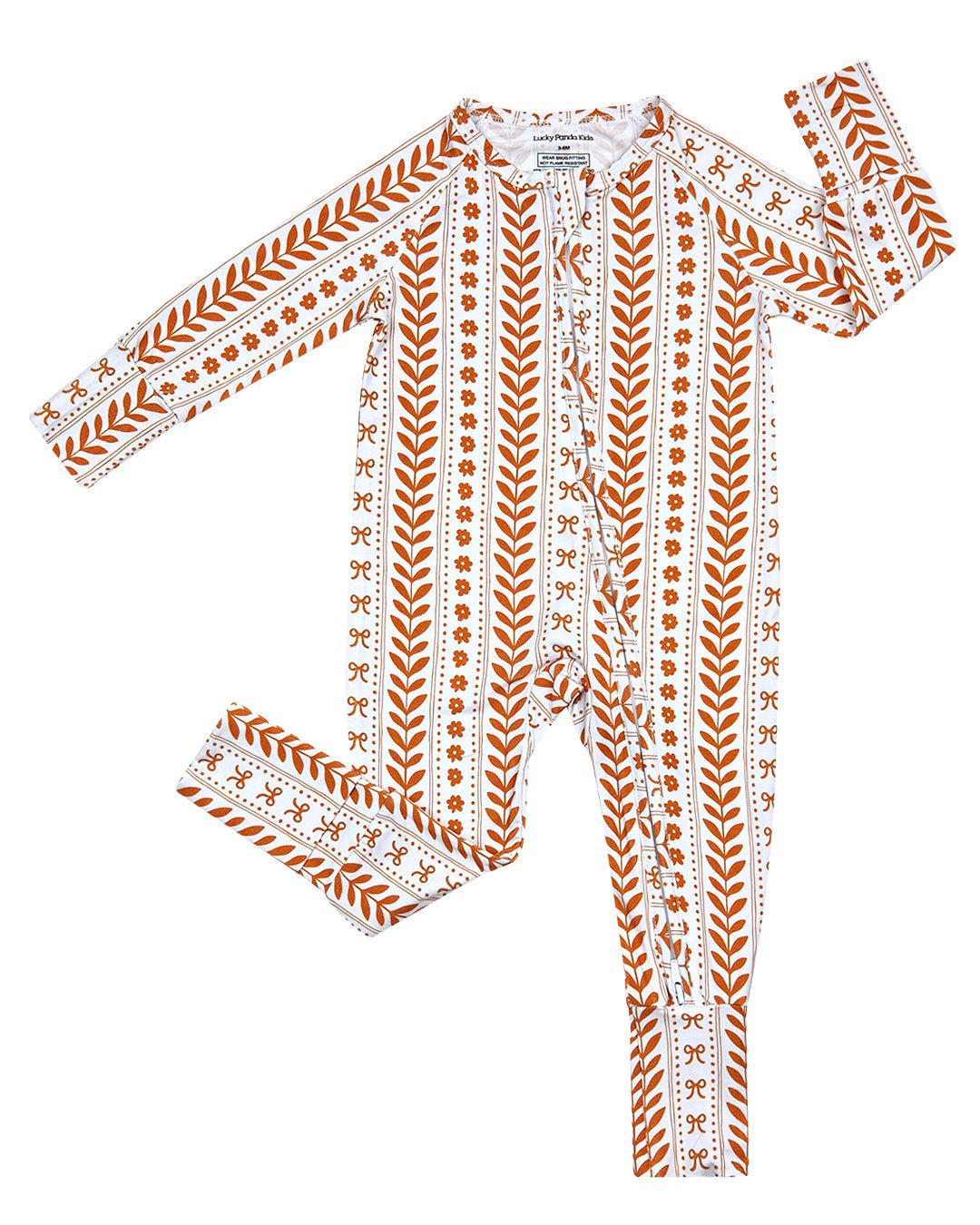 Bamboo Zip Romper | Boho Daisy