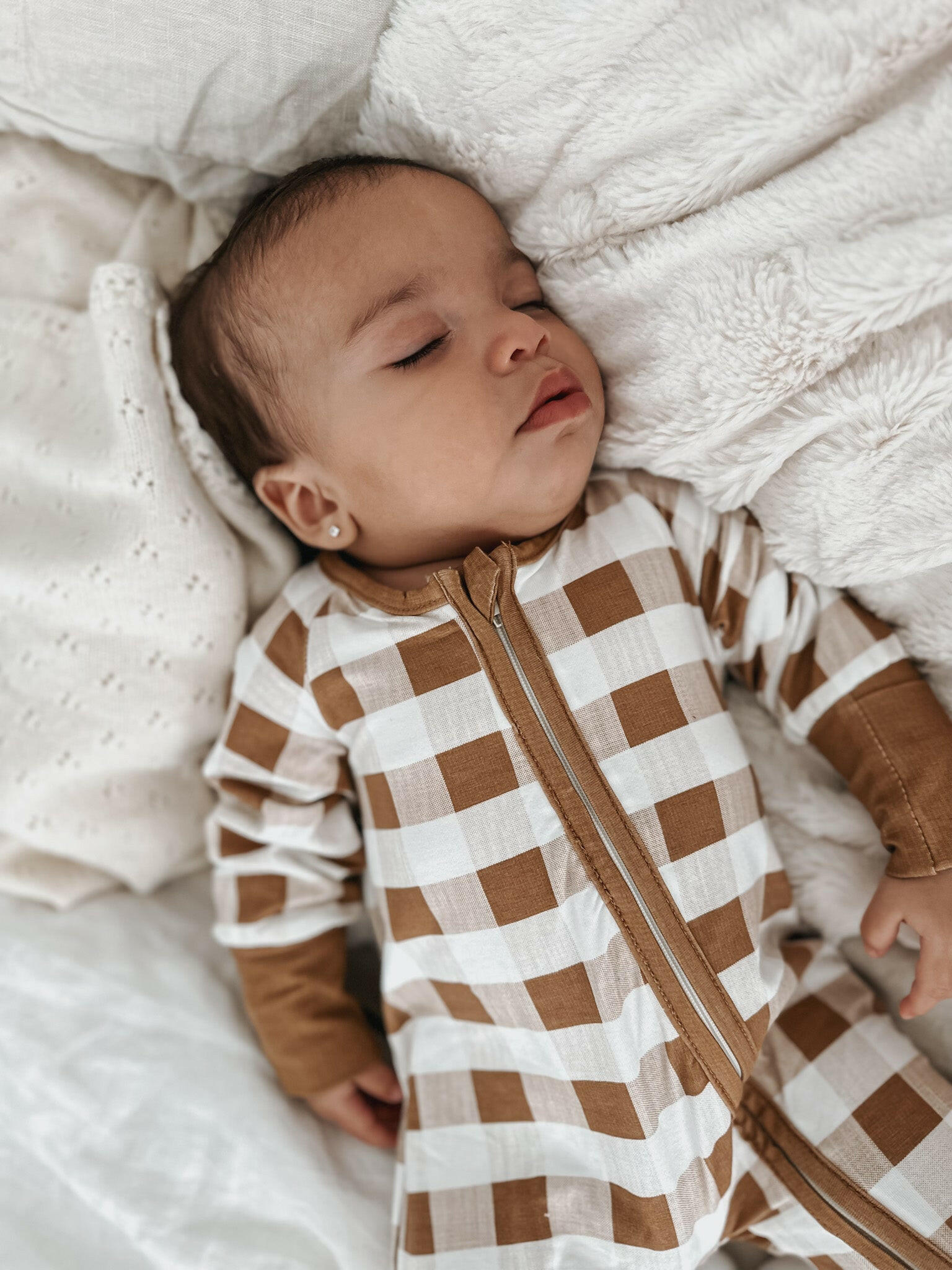 Luna + Luca Checkered Jumpsuit Luna + Luca