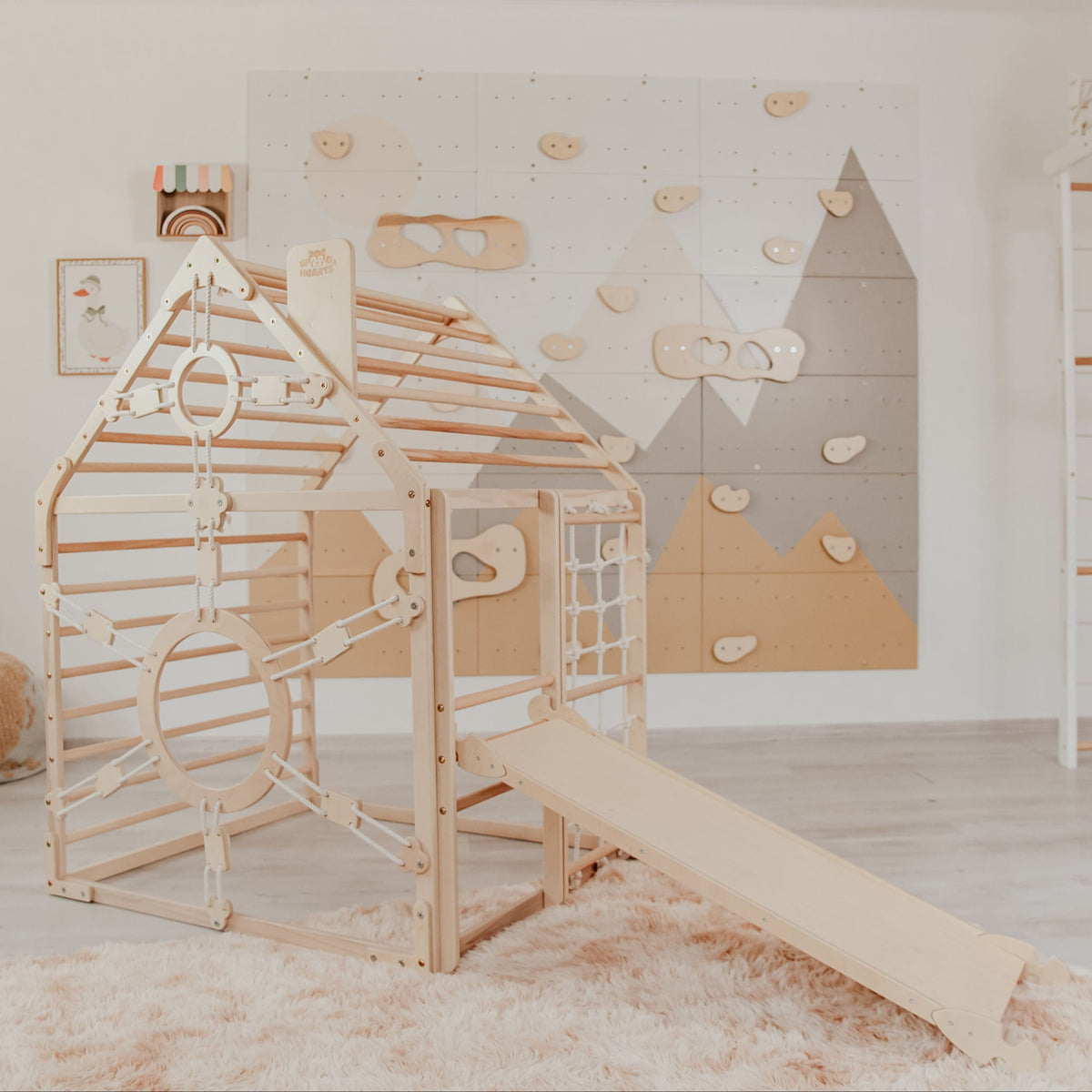 Playhouse with Slide