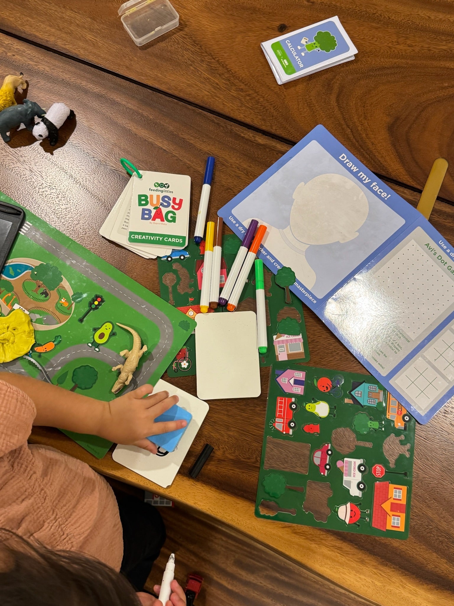 Feeding Littles Busy Bag by BapronBaby SALE