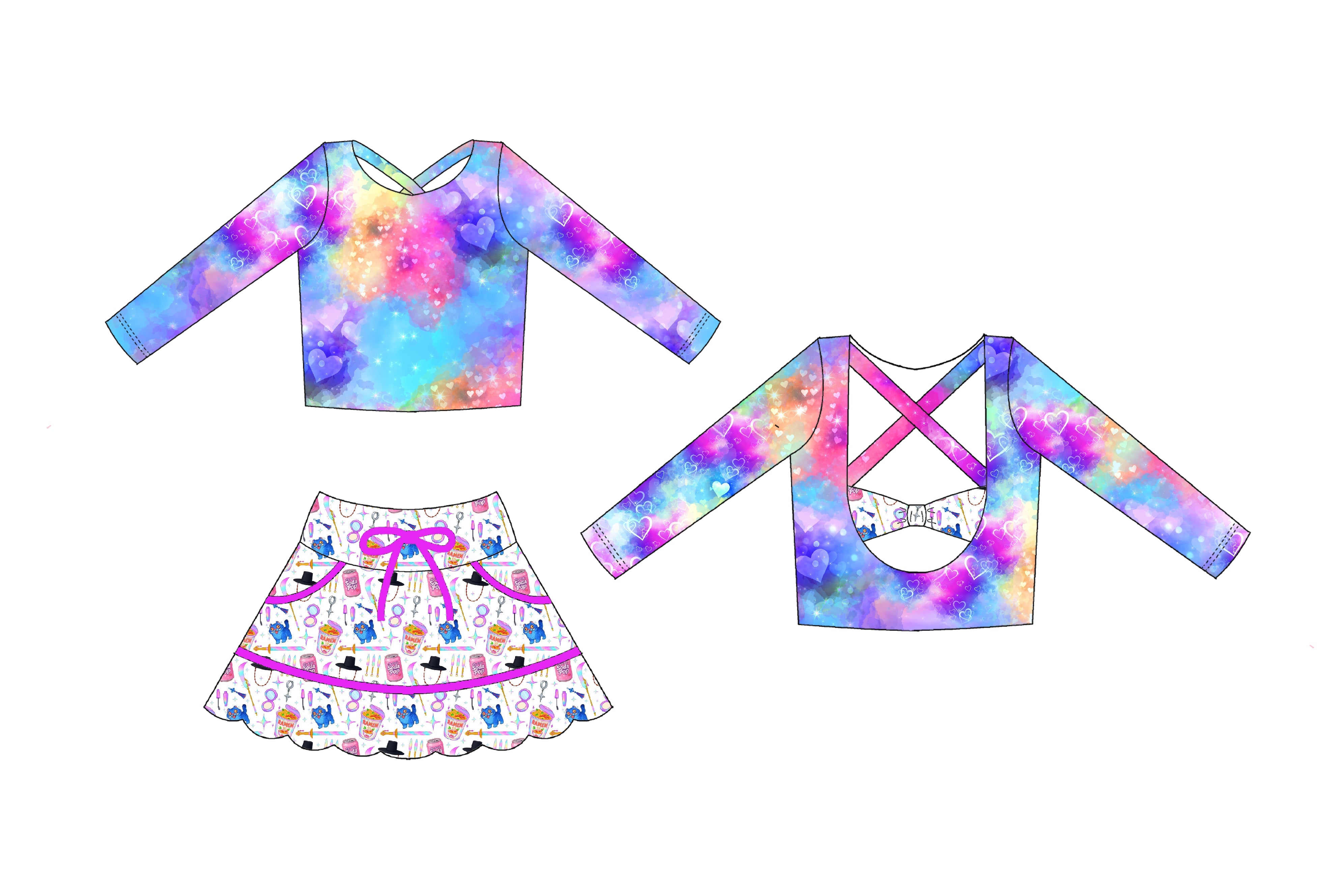 Soda Pop-Activewear Set **Pre-Order ETA End of October**