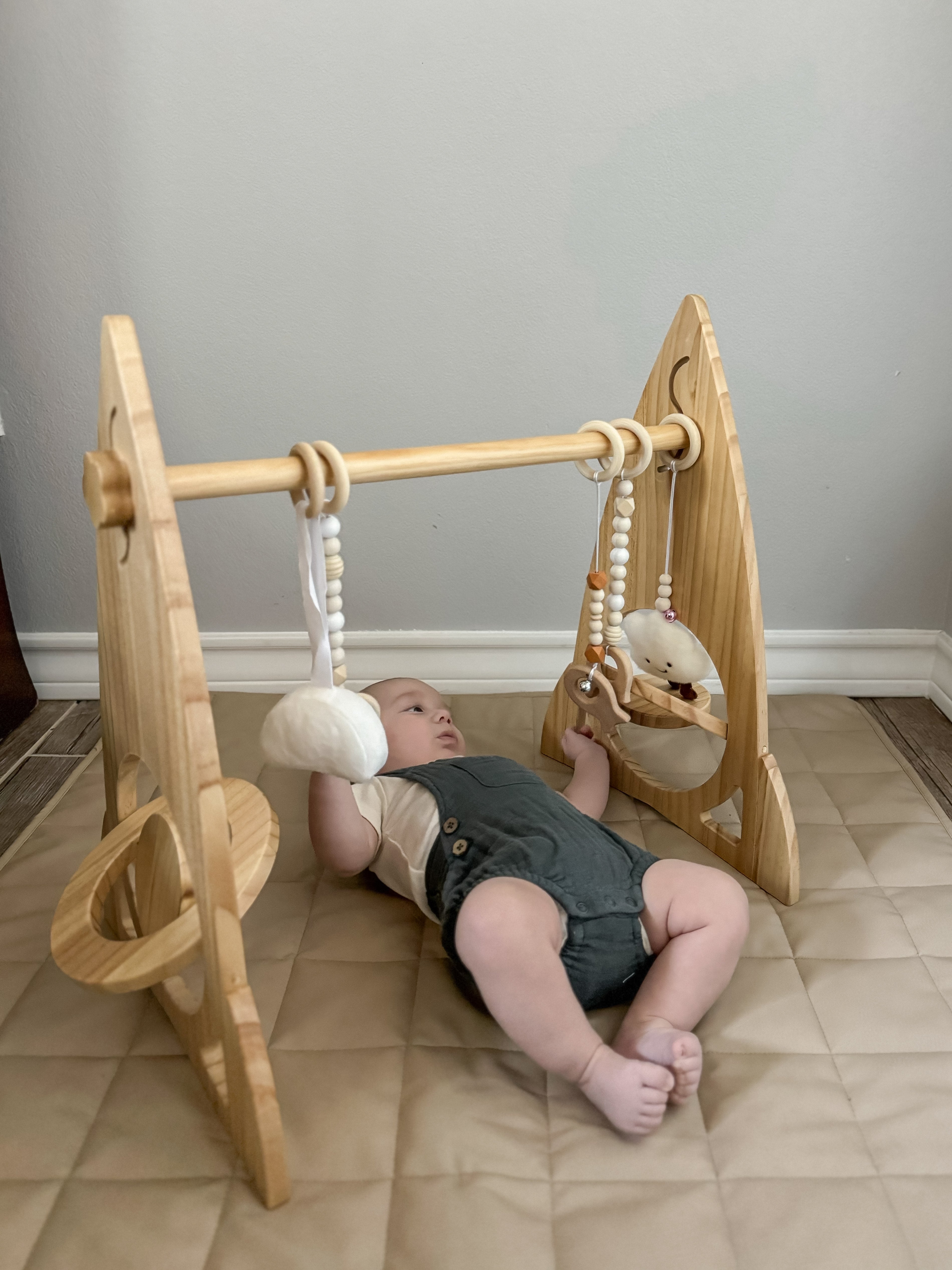 Rocket - Wooden Baby Gym Indoor Avenlur.com