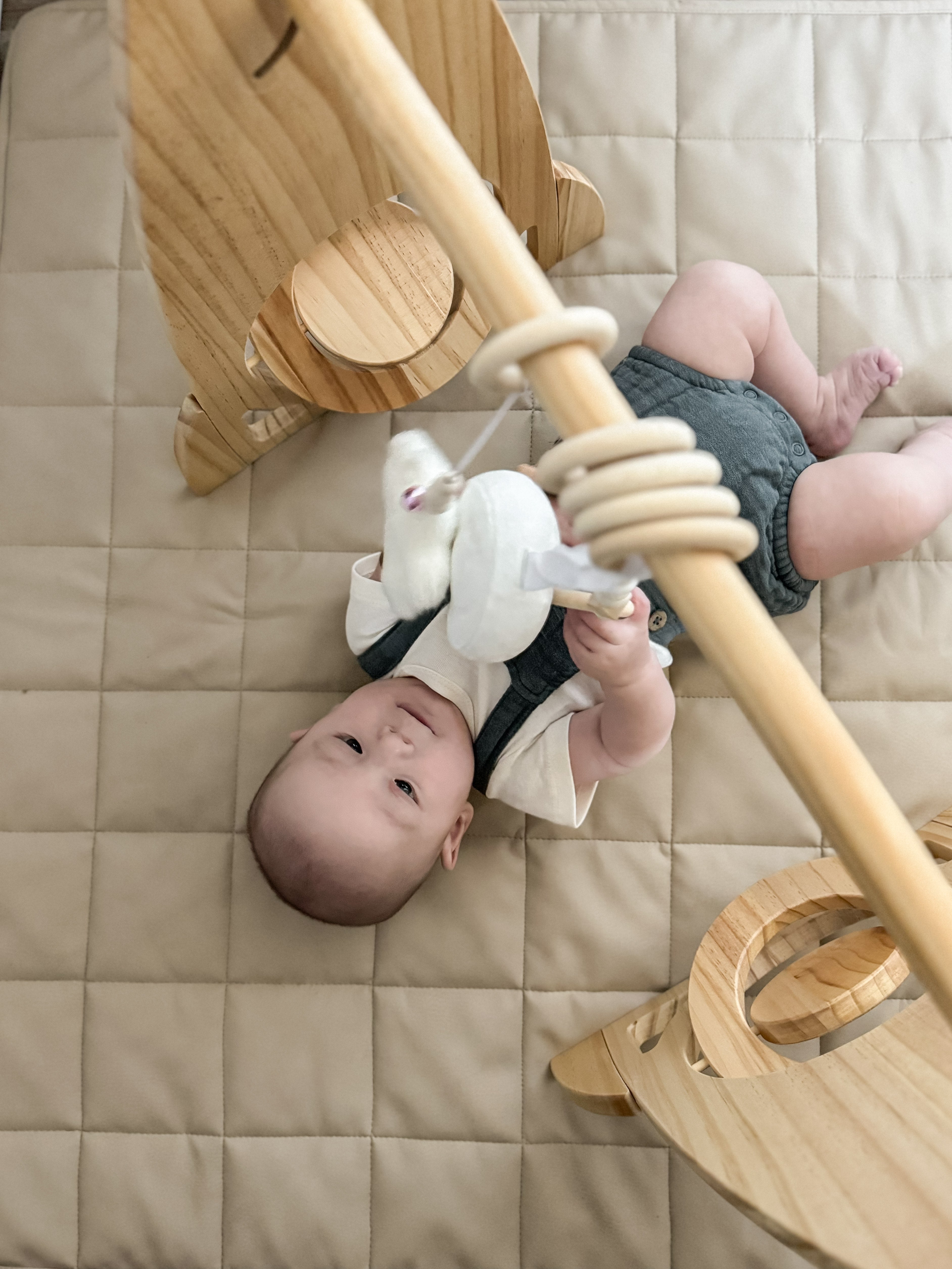 Rocket - Wooden Baby Gym Indoor Avenlur.com