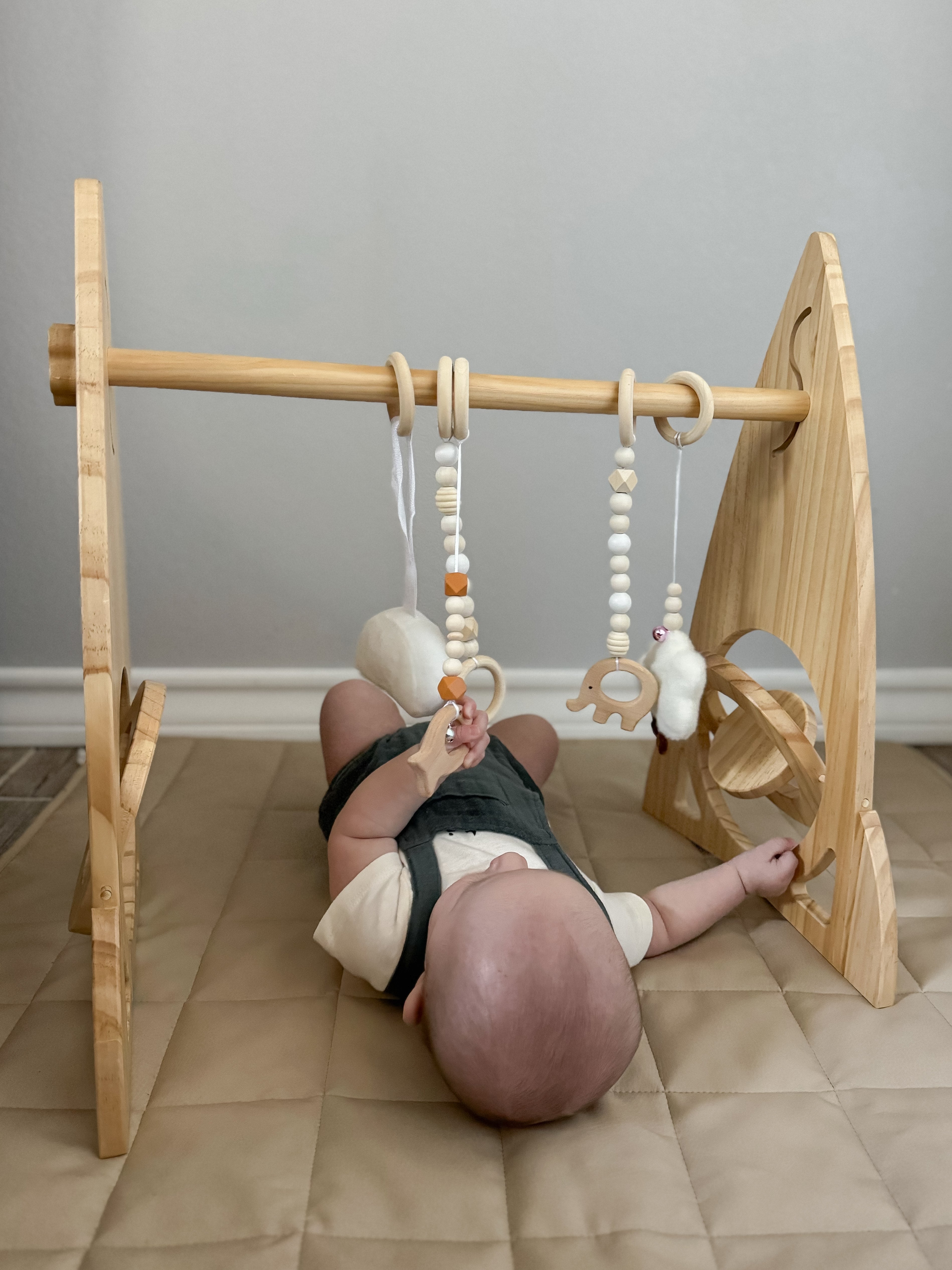 Rocket - Wooden Baby Gym Indoor Avenlur.com