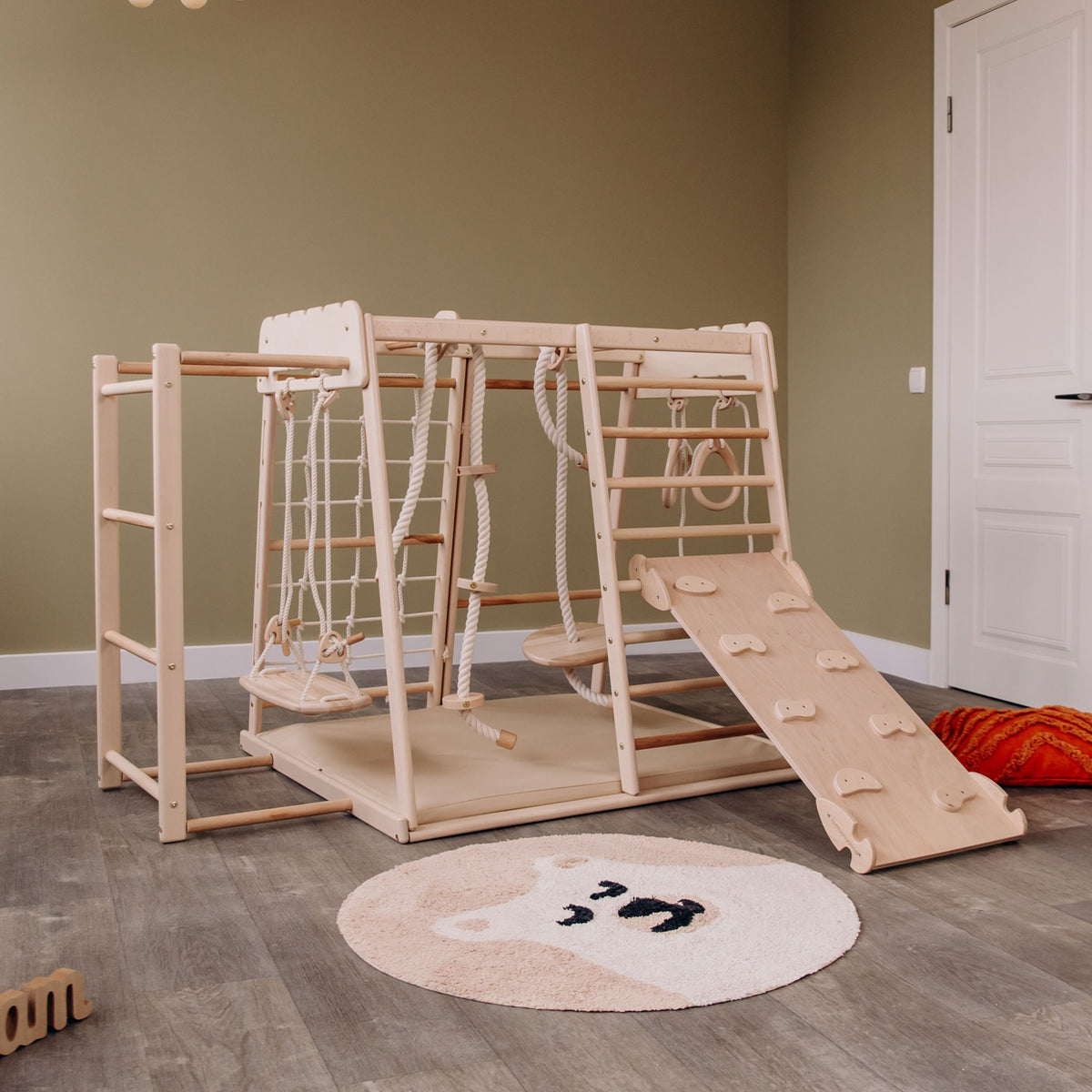 7-in-1 Ultimate Home Jungle Gym Toddler Play Structure