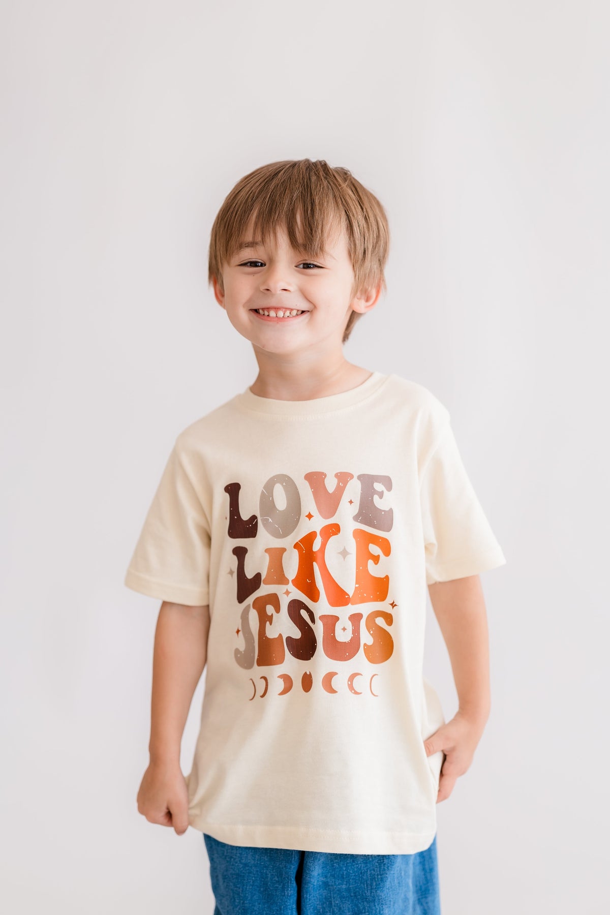 Love Like Jesus Organic Cotton Boxy Tee