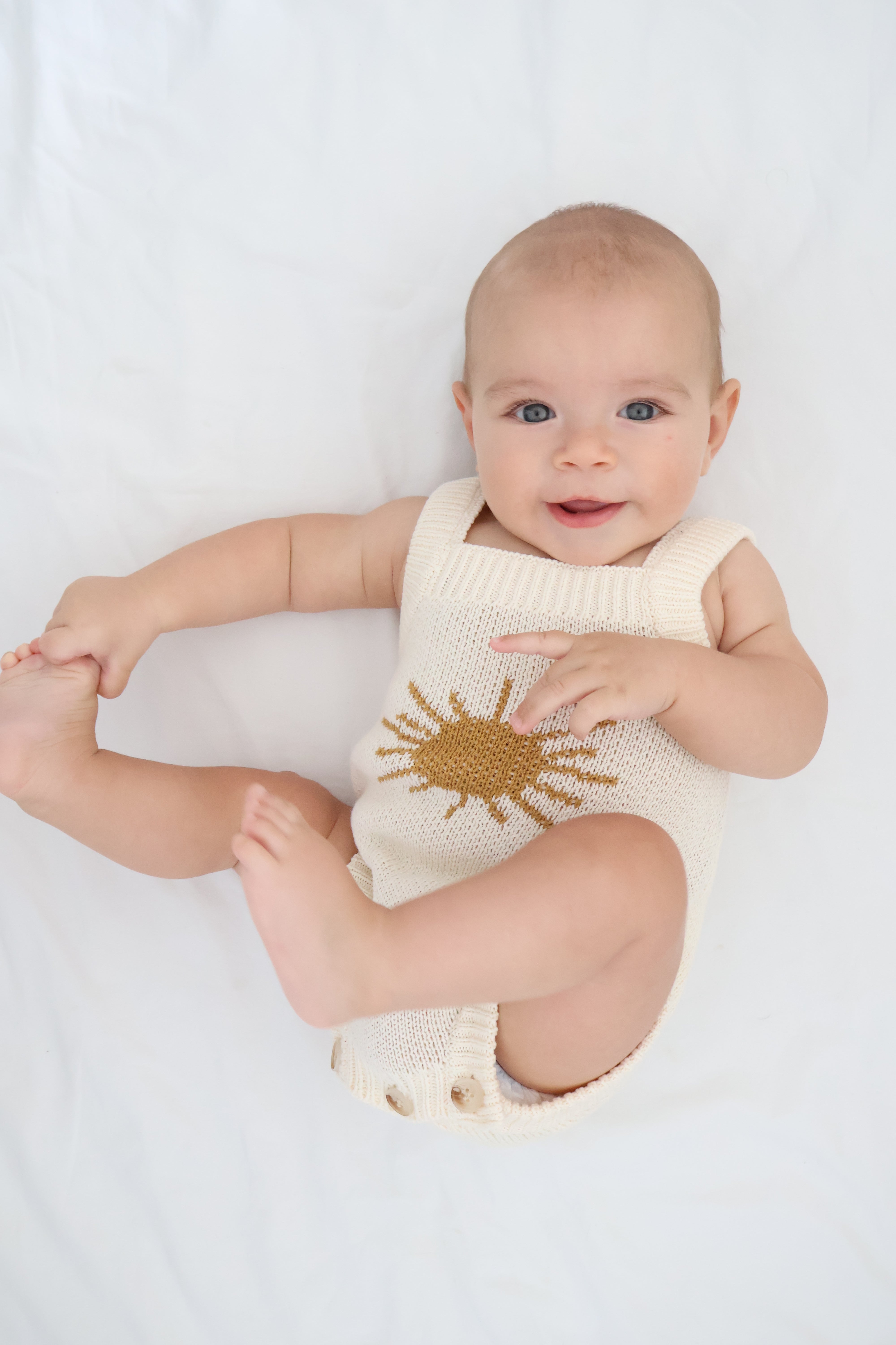 Luna + Luca Mr. Sun Romper