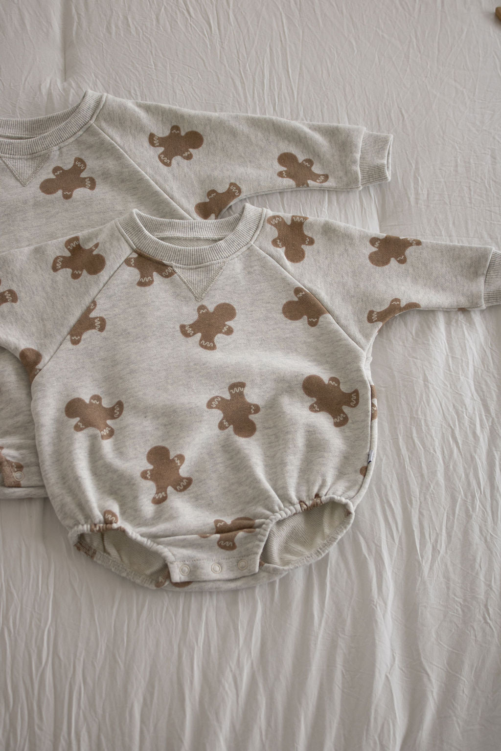 Sweatshirt Romper | Gingerbread 2.0