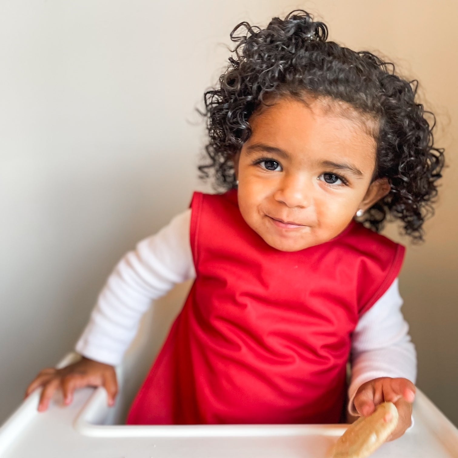 Solid Cranberry Minimalist Bapron BapronBaby