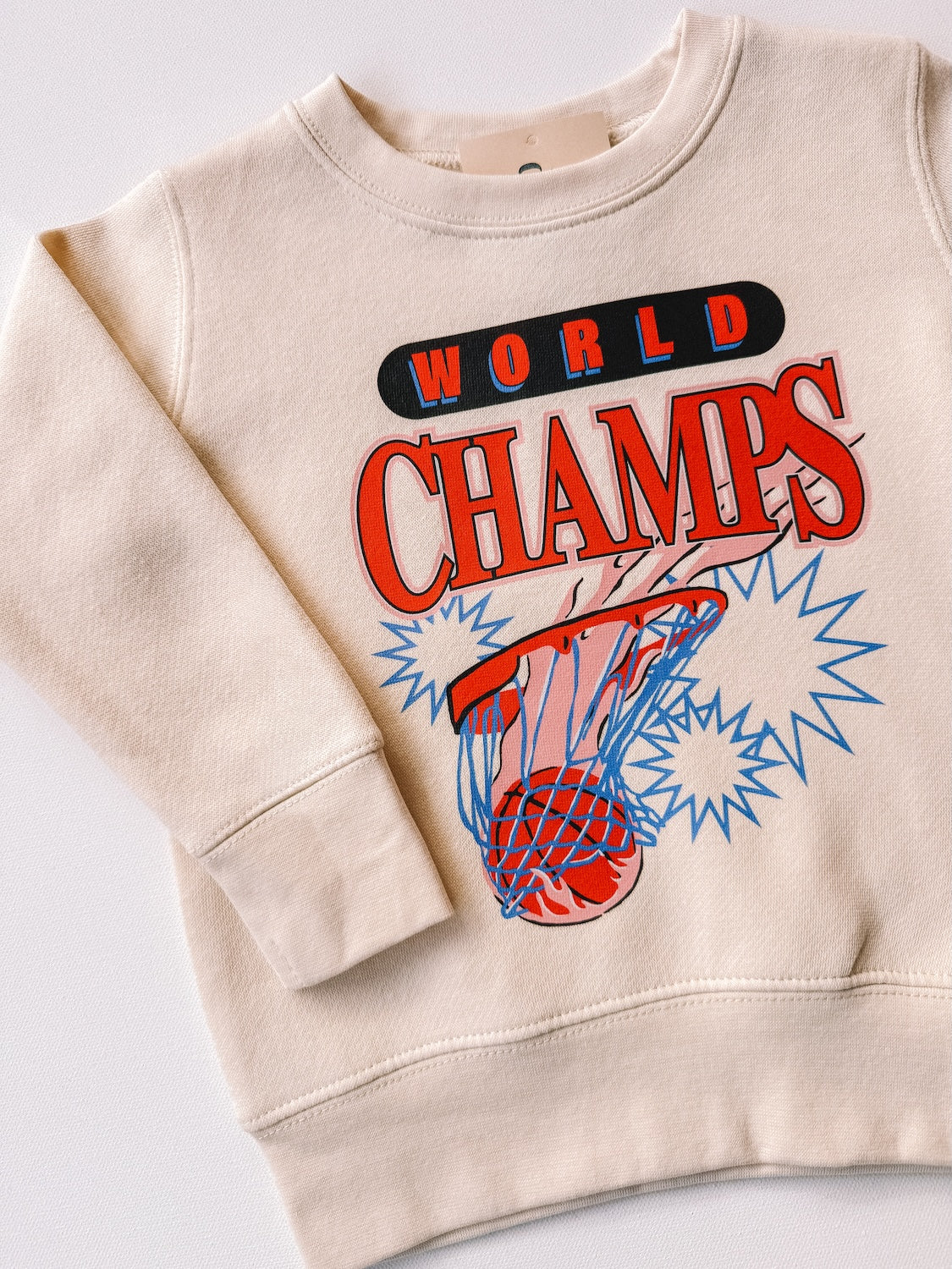 basketball world champs crewneck