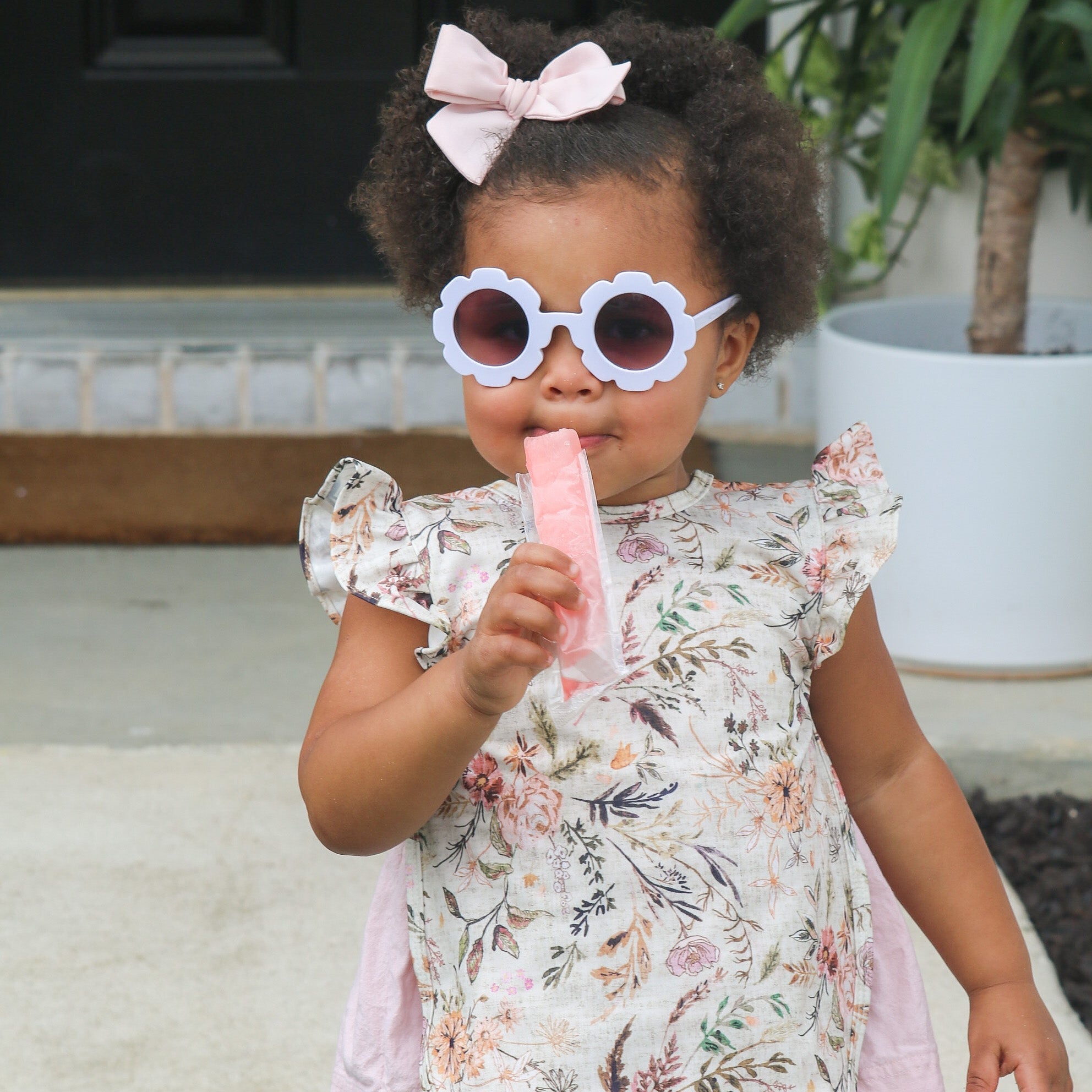 Delilah Floral Flutter Bapron BapronBaby