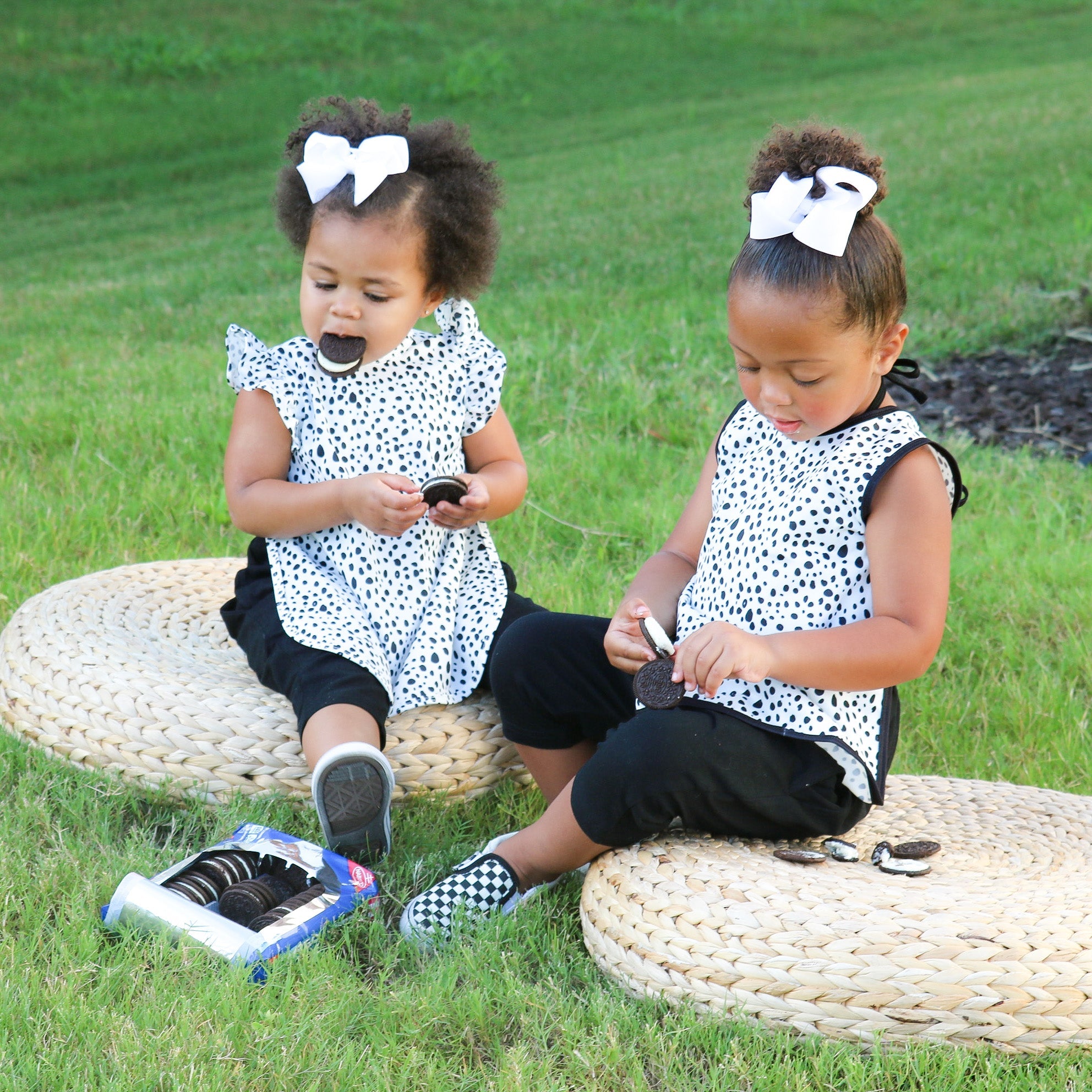 Organic Dot Flutter Bapron BapronBaby