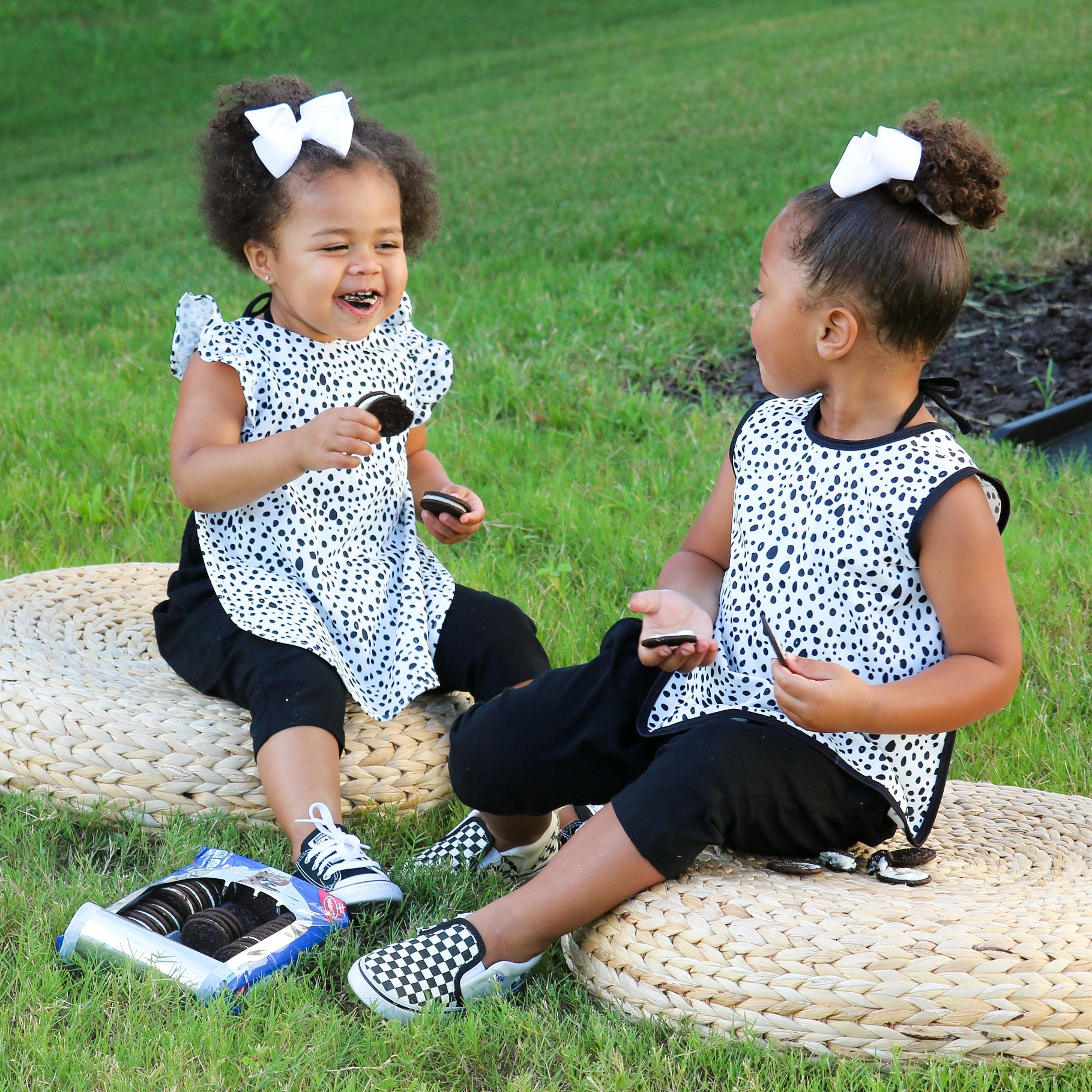 Organic Dot Flutter Bapron BapronBaby