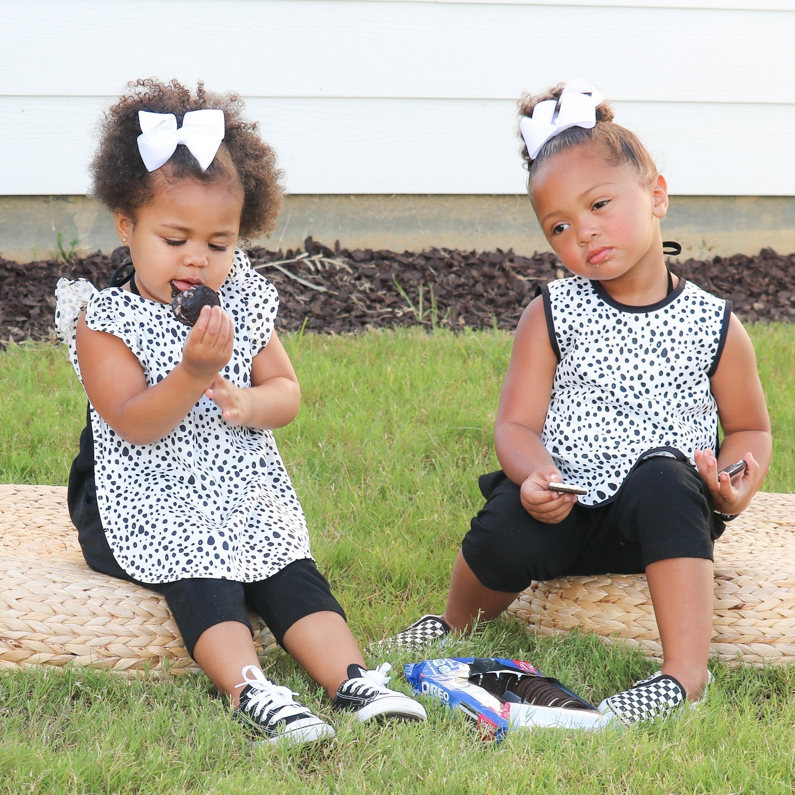 Organic Dot Flutter Bapron BapronBaby