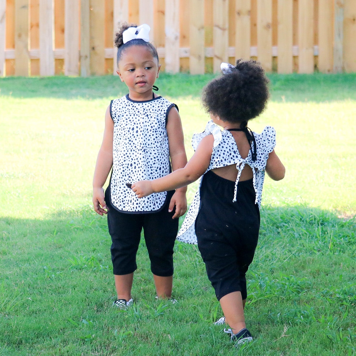 Organic Dot Flutter Bapron BapronBaby