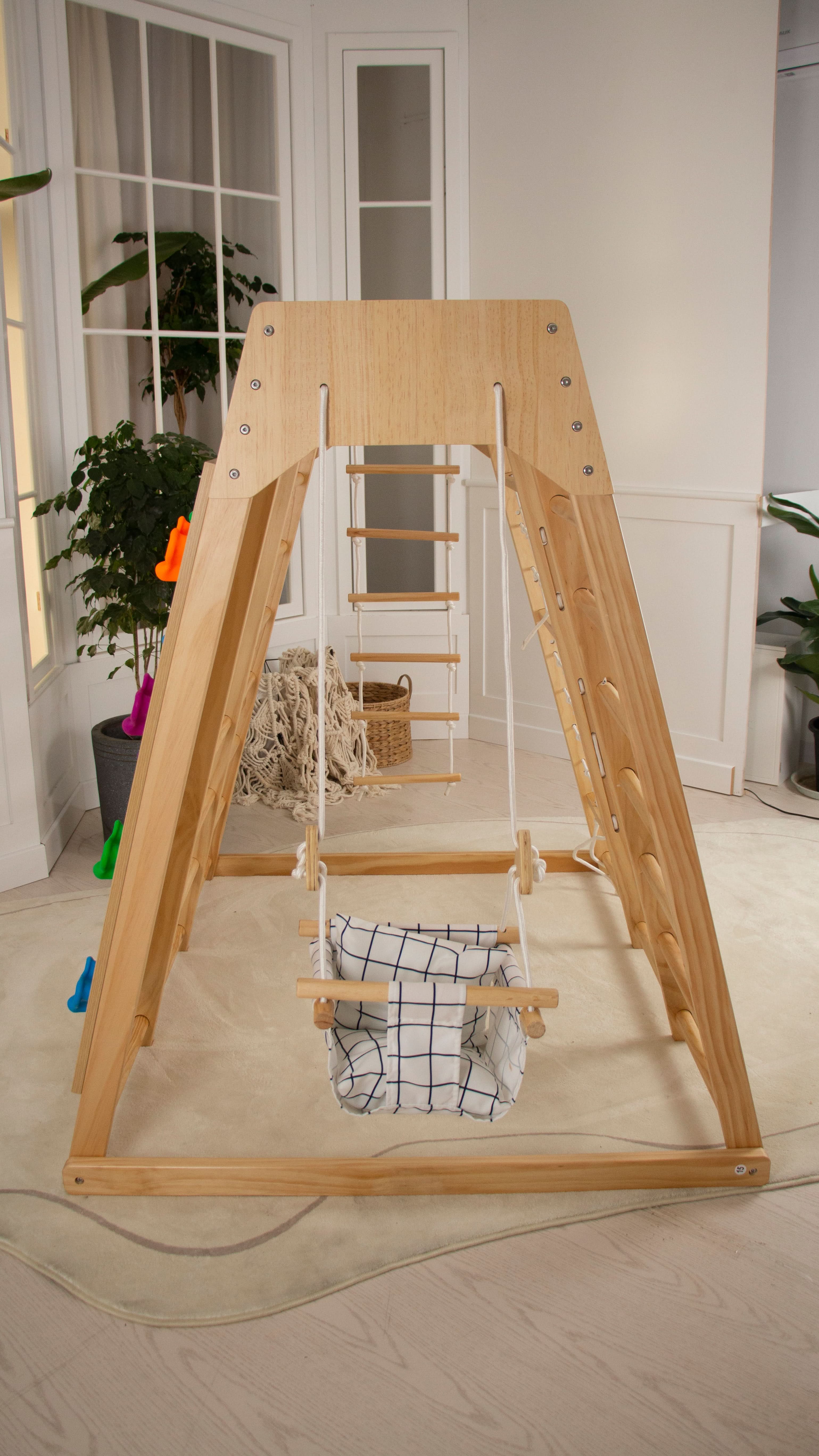 Baby Swing for indoor Playsets