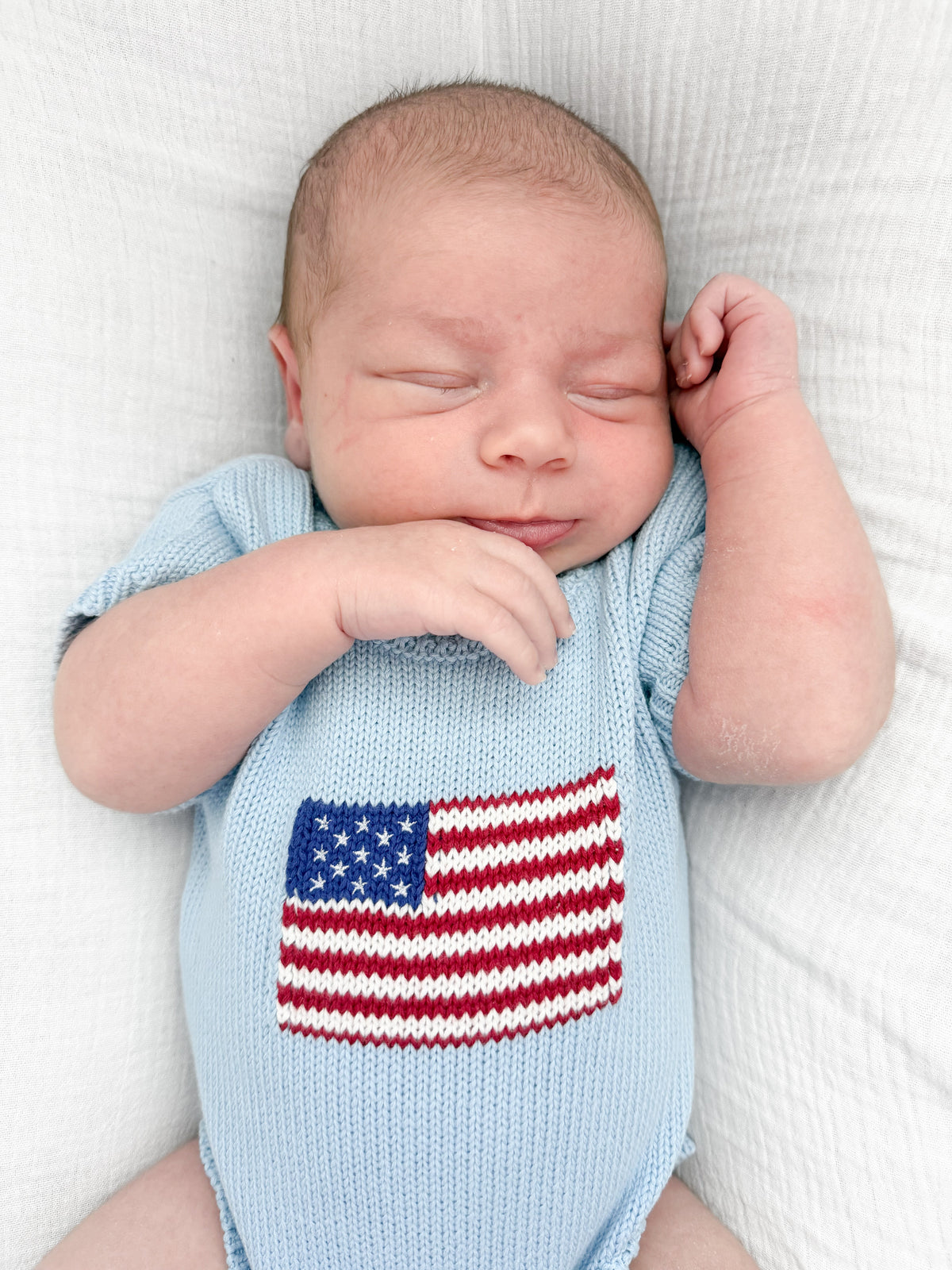 Americana Knit Romper