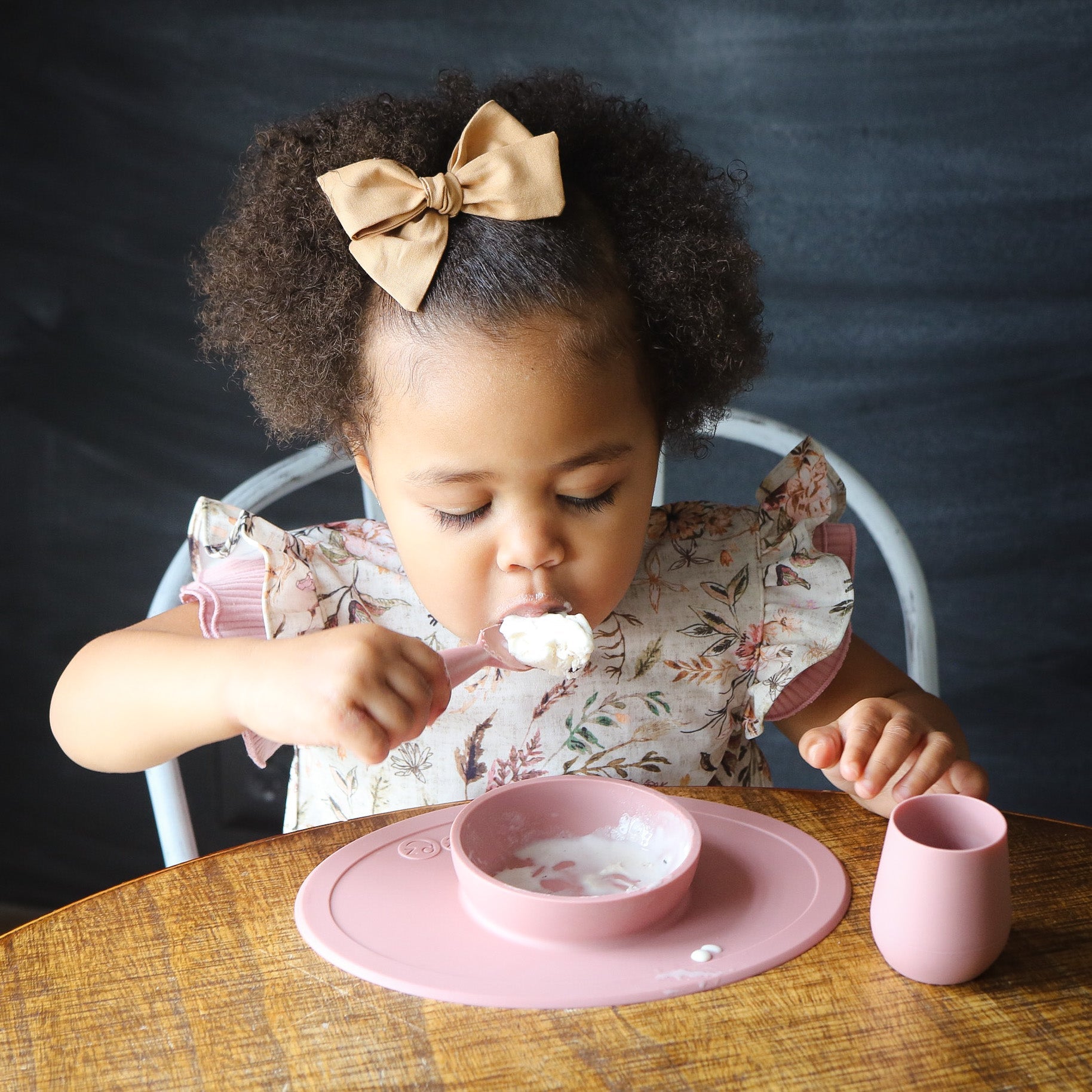 Delilah Floral Flutter Bapron BapronBaby