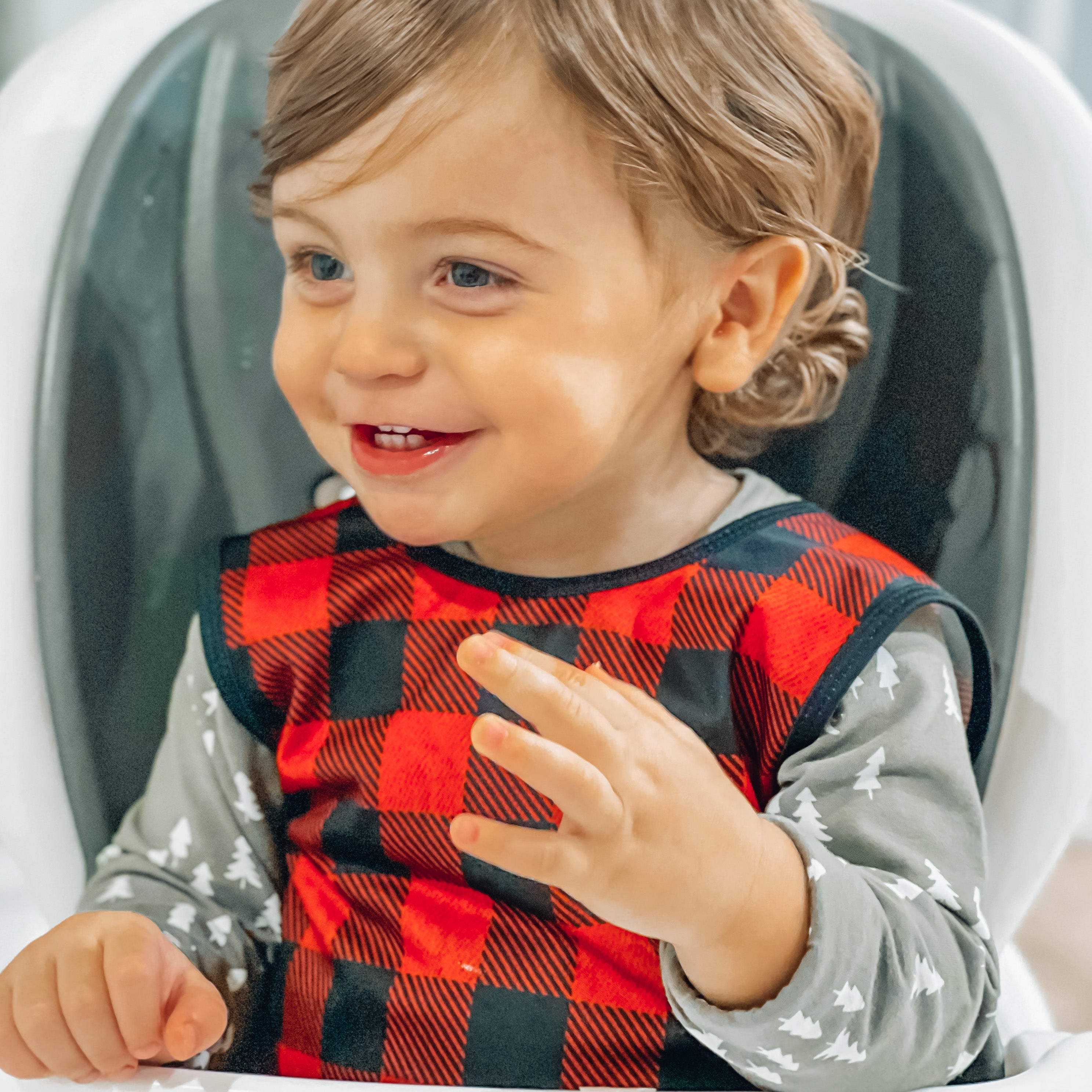 Red Buffalo Plaid Bapron BapronBaby