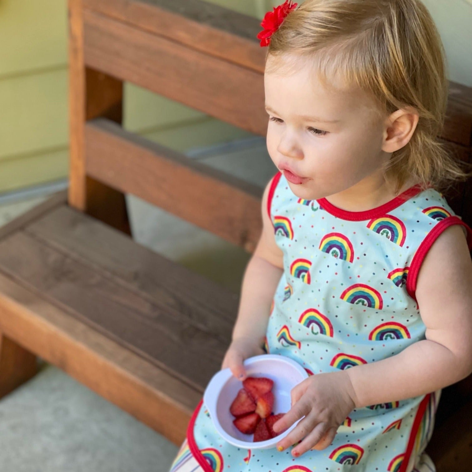 Rainbow Caterpillar Bapron - from the World Of Eric Carle BapronBaby