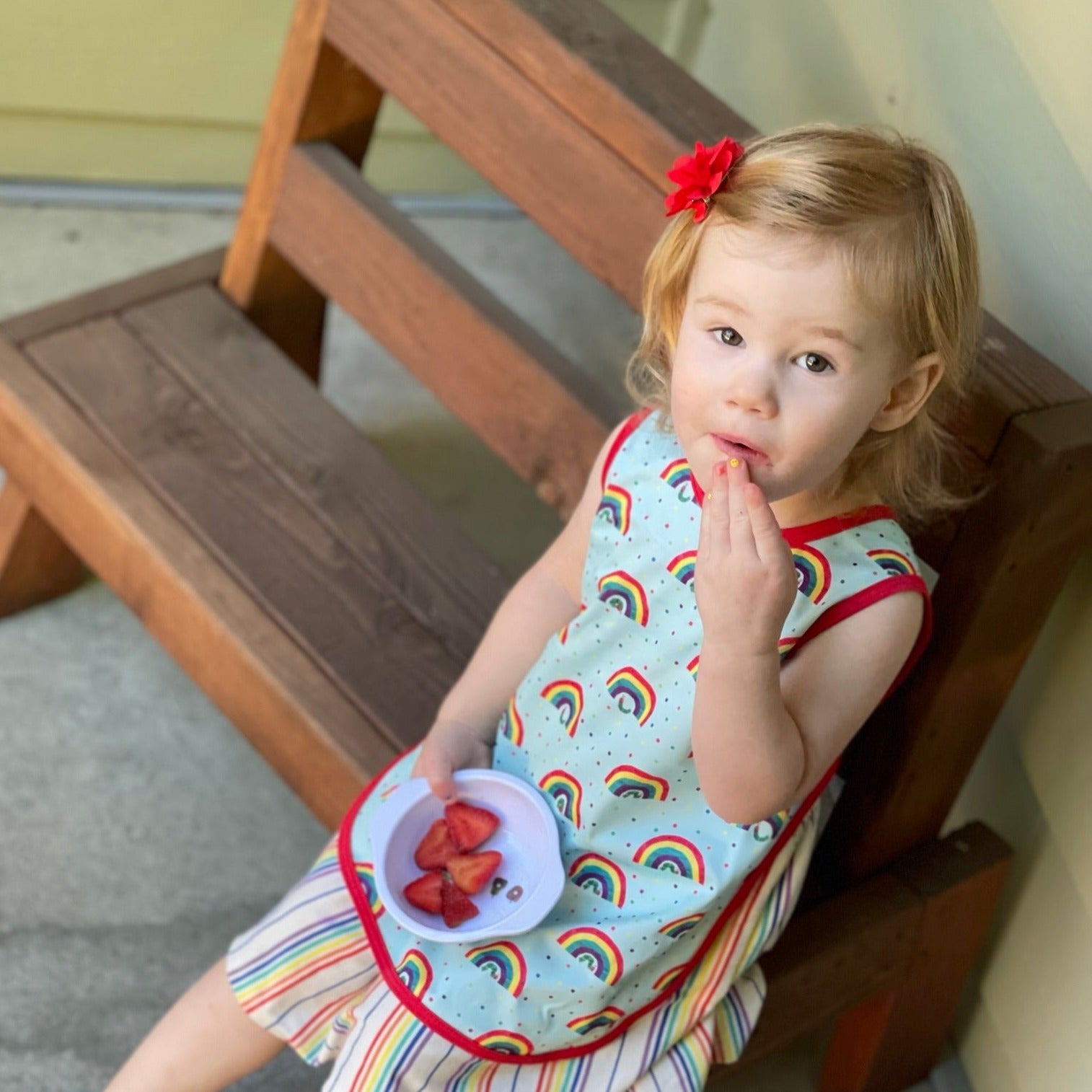 Rainbow Caterpillar Bapron - from the World Of Eric Carle BapronBaby