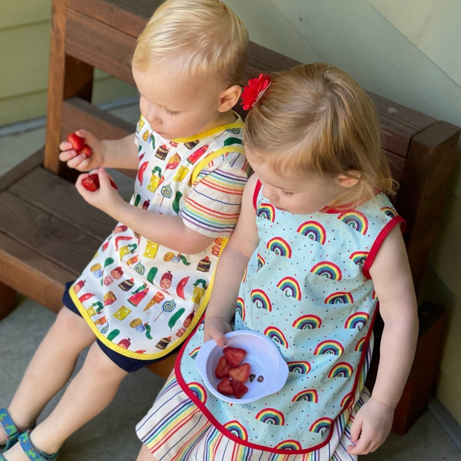 Rainbow Caterpillar Bapron - from the World Of Eric Carle BapronBaby