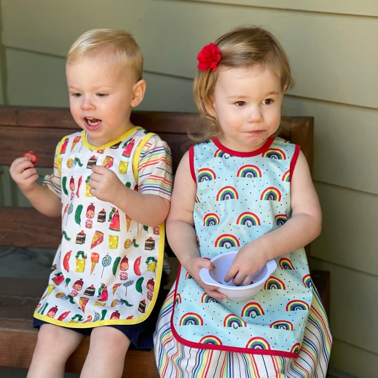 Rainbow Caterpillar Bapron - from the World Of Eric Carle BapronBaby