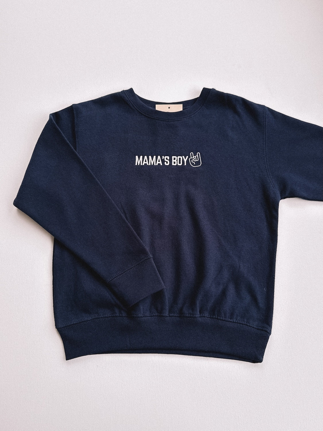 custom embroidered crewneck