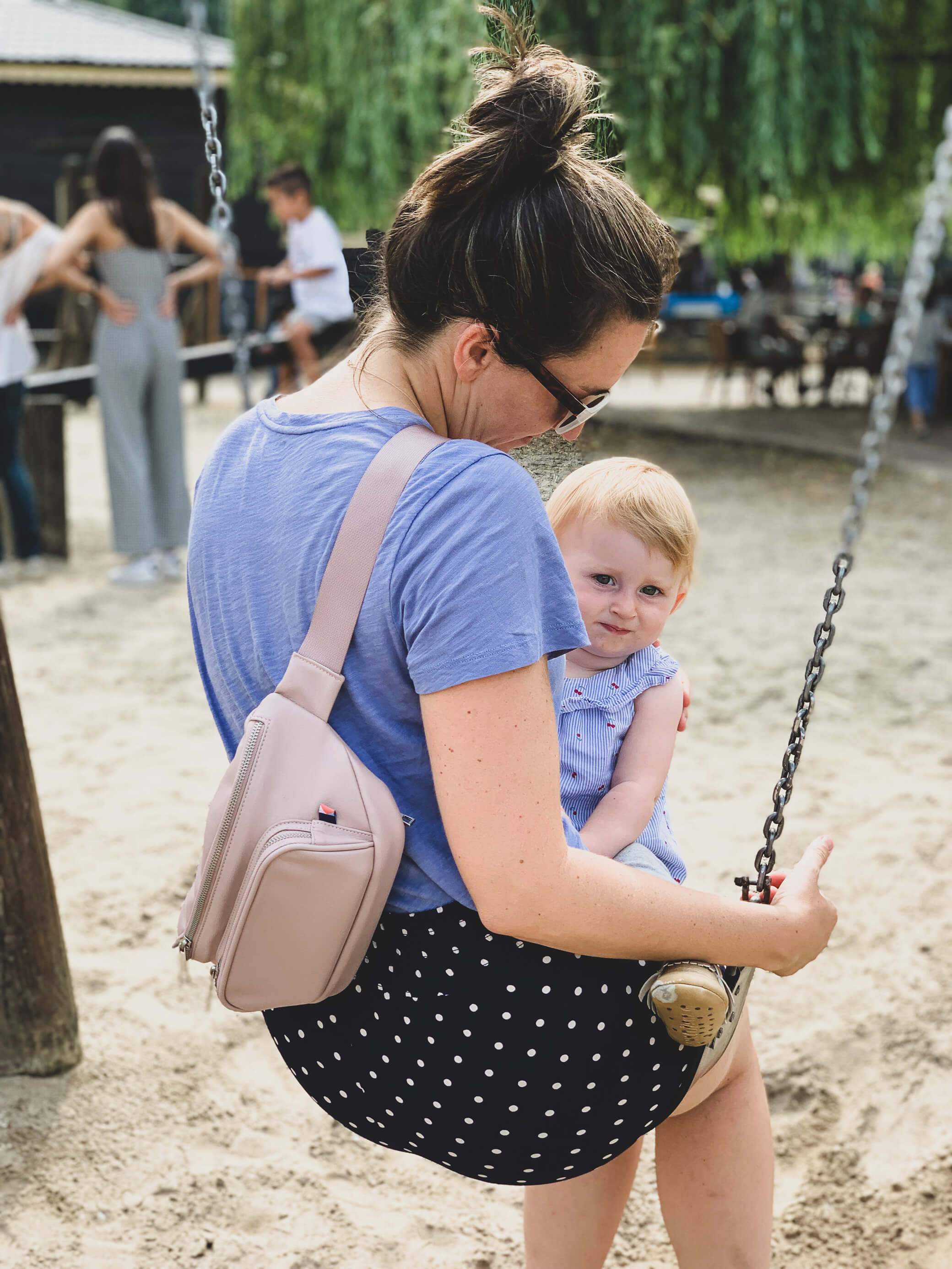 Kibou Travel Diaper Bag - Blush Diaper Bags Kibou