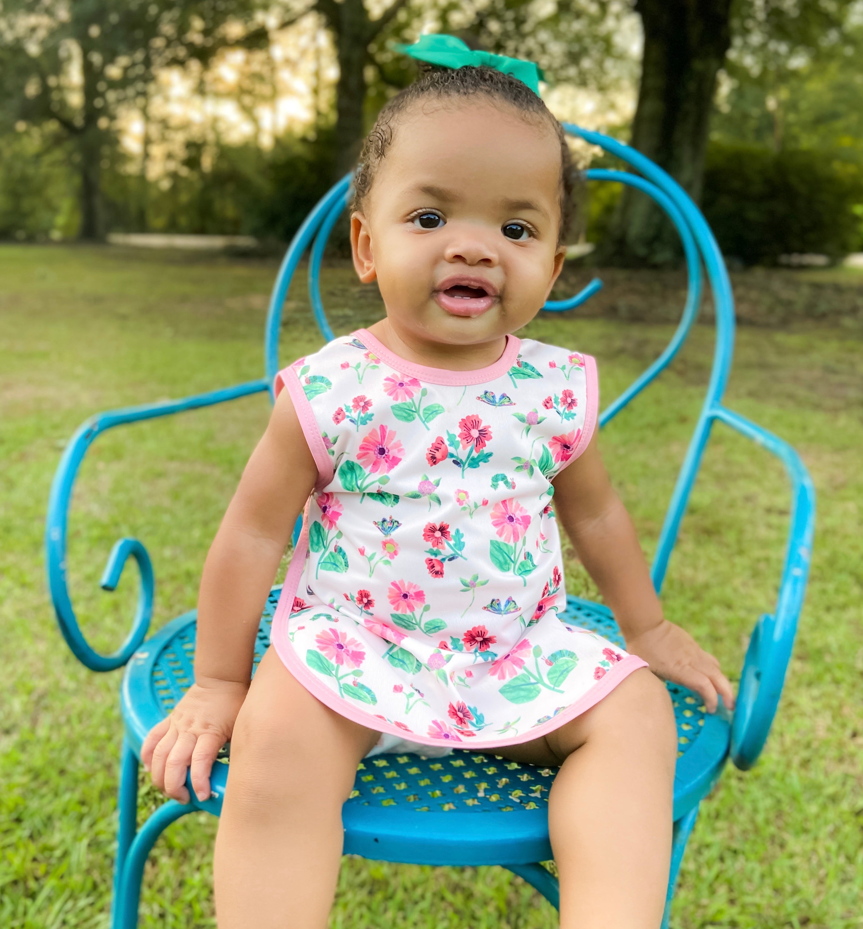 Pink Floral Caterpillar Bapron - from the World Of Eric Carle BapronBaby