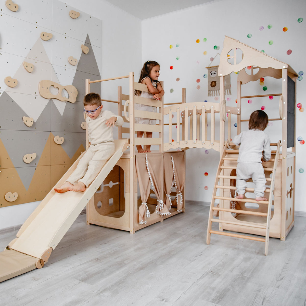 Large Playground Set, 2-in-1 Bundle