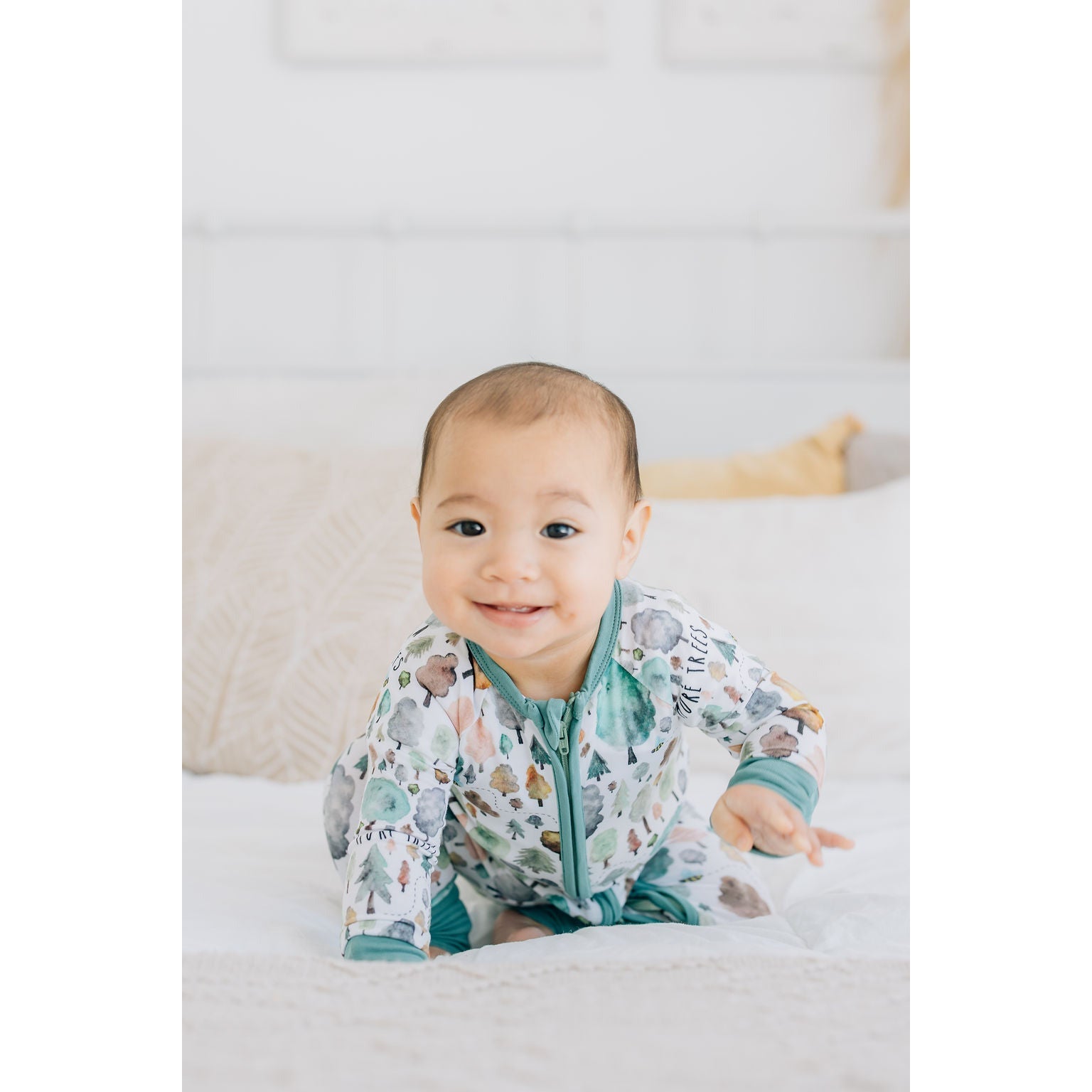 Save the Trees Zip Romper Baby & Toddler Sleepwear kindthing
