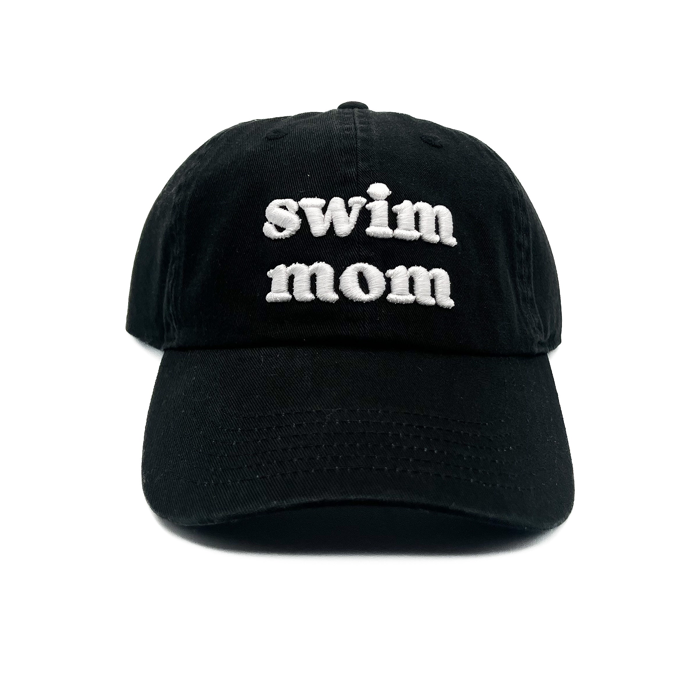 Swim Mom Baseball Hat