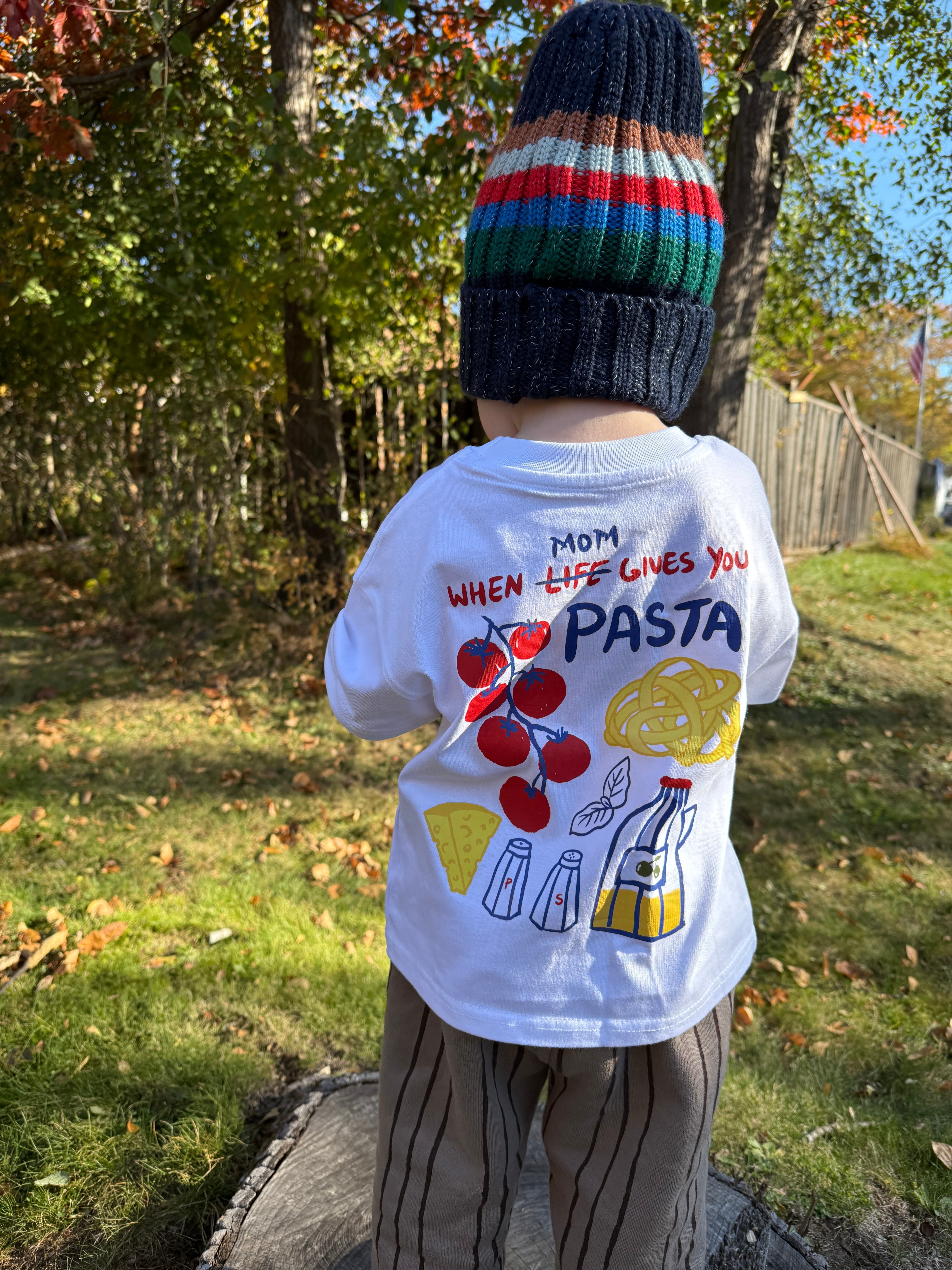 "When Mom Gives You Pasta" Tee