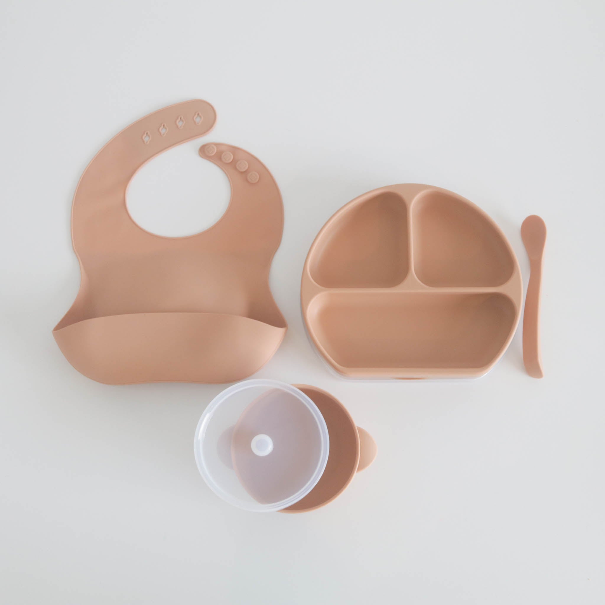 Peach Meal Set meal set The Saturday Baby