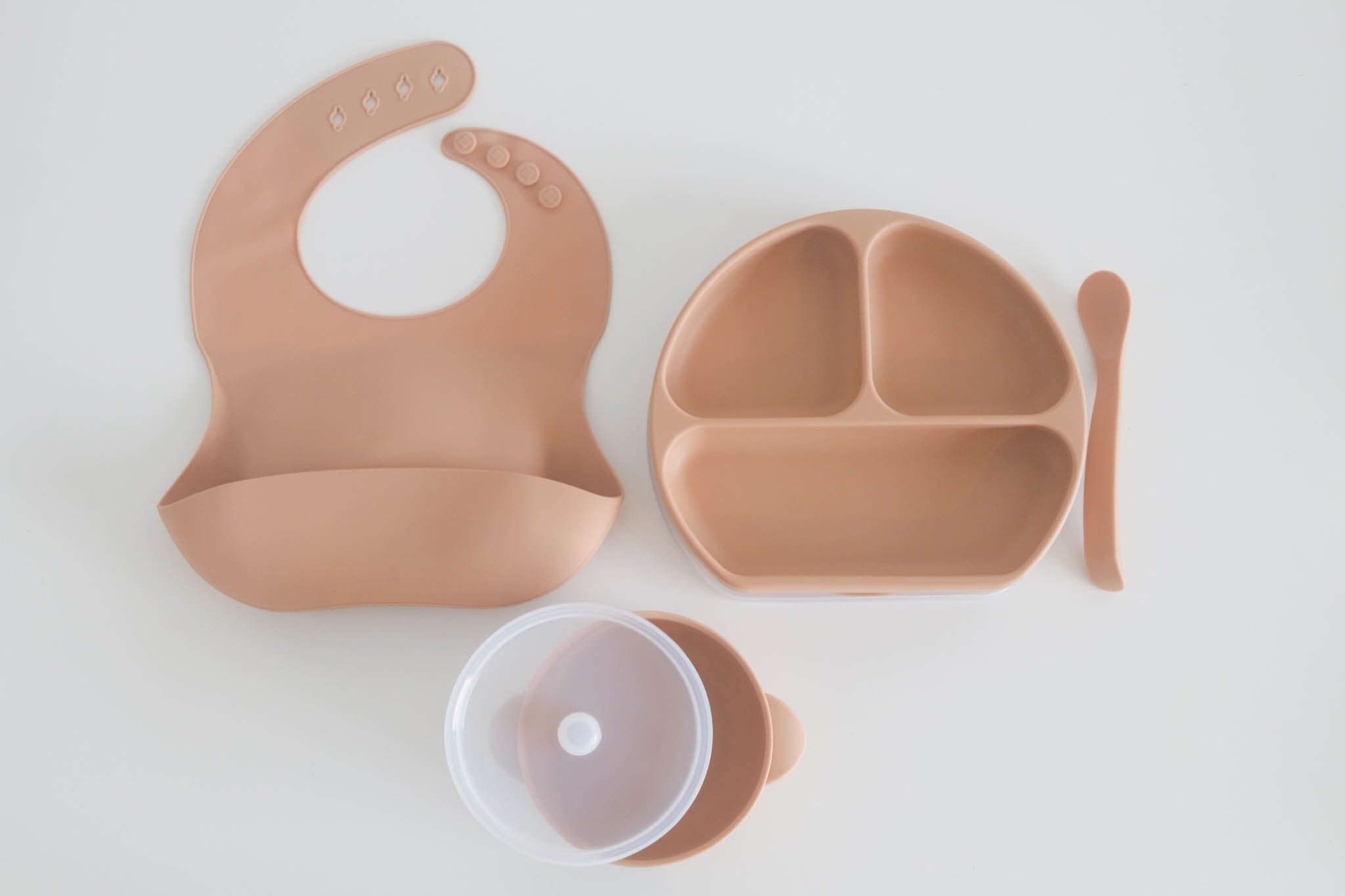 Peach Meal Set meal set The Saturday Baby
