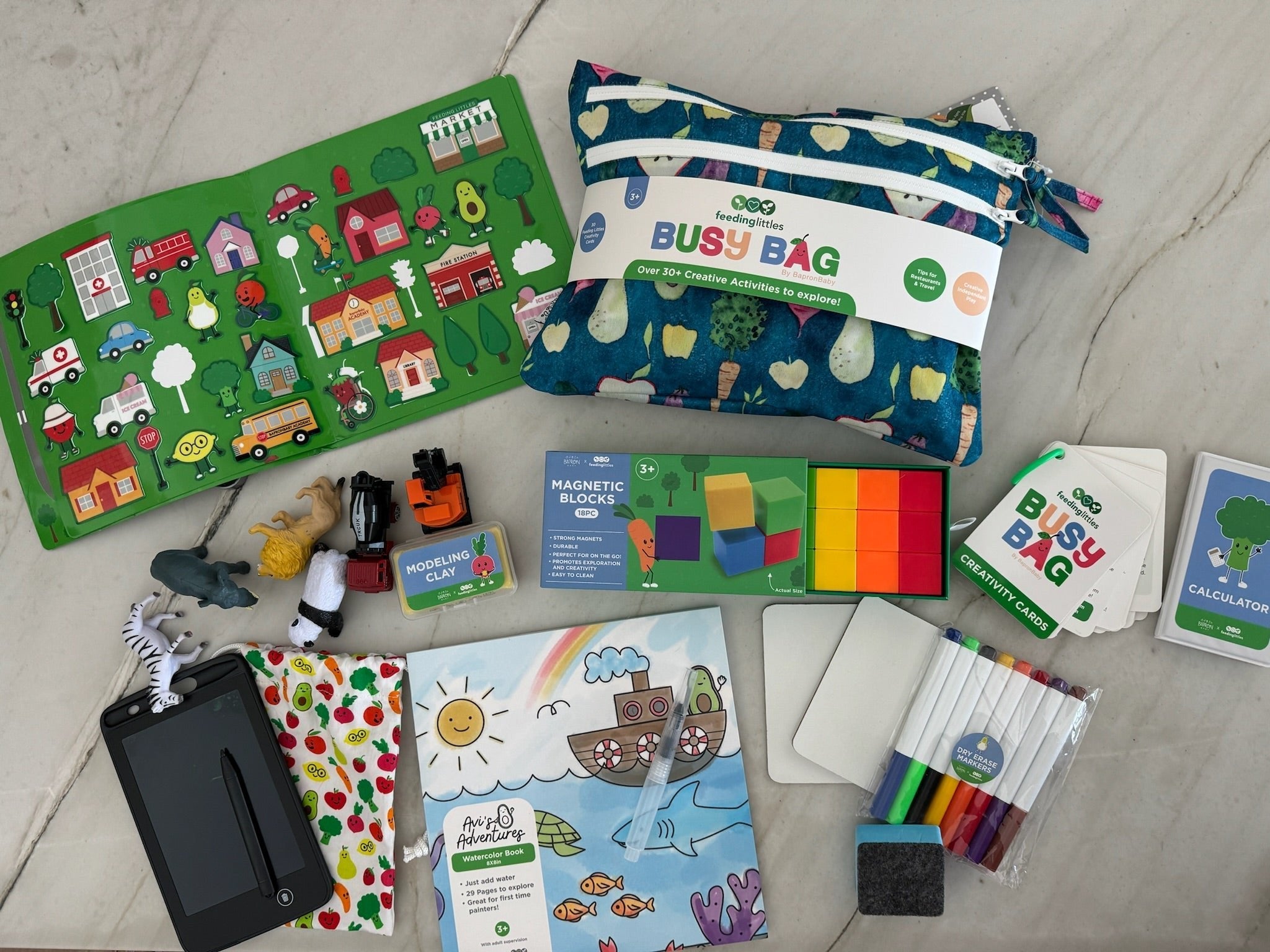 Feeding Littles Busy Bag by BapronBaby SALE