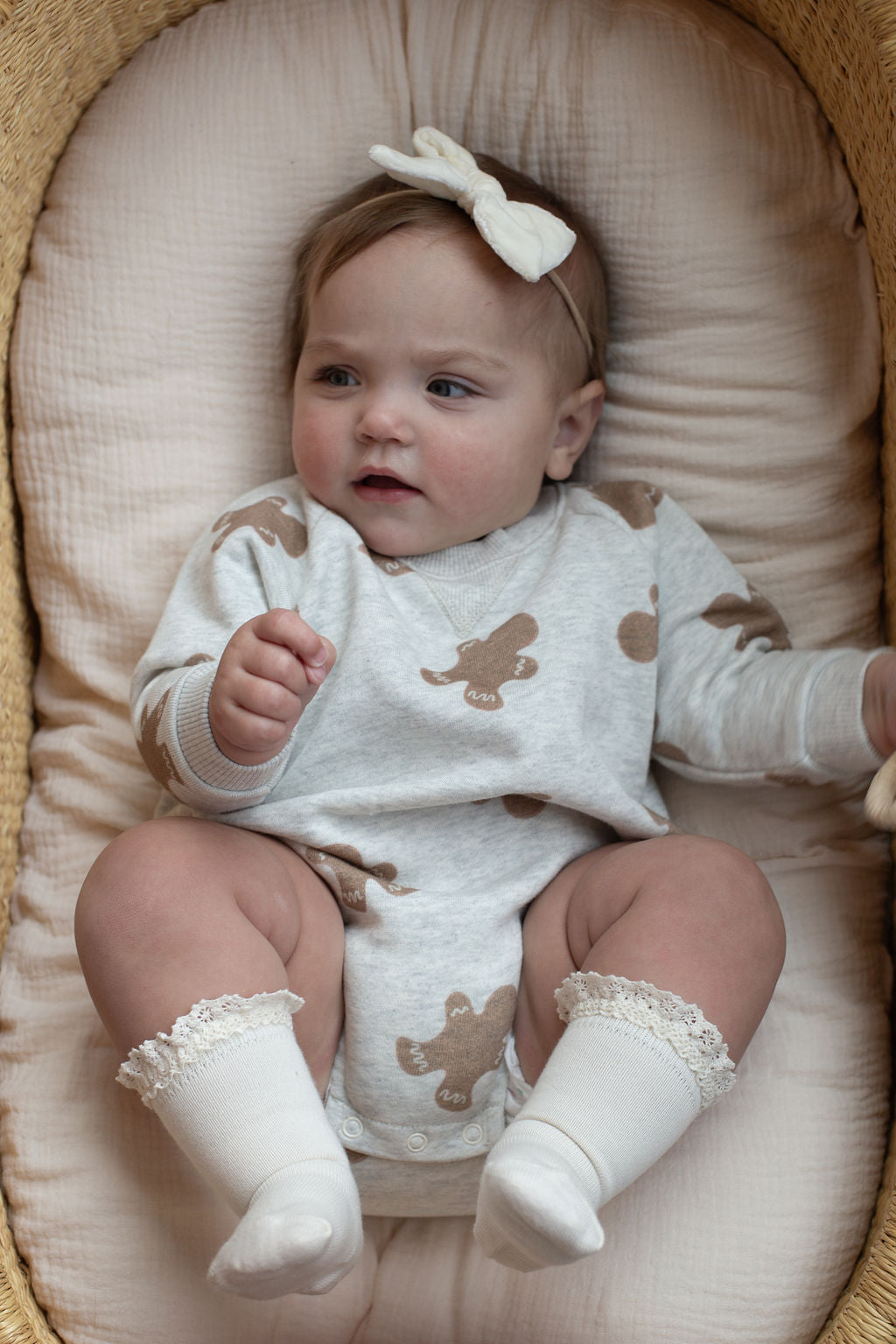 Sweatshirt Romper | Gingerbread 2.0
