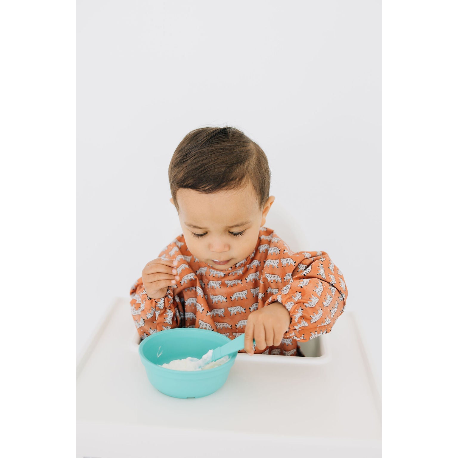 Long Sleeve Recycled Plastic Smock Bib kindthing