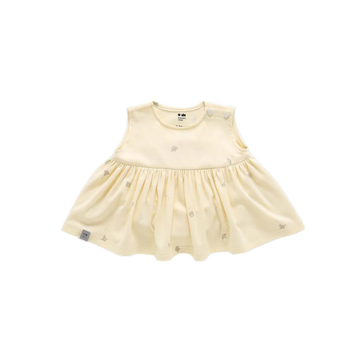 Baby Fit & Flare Dress - Cream