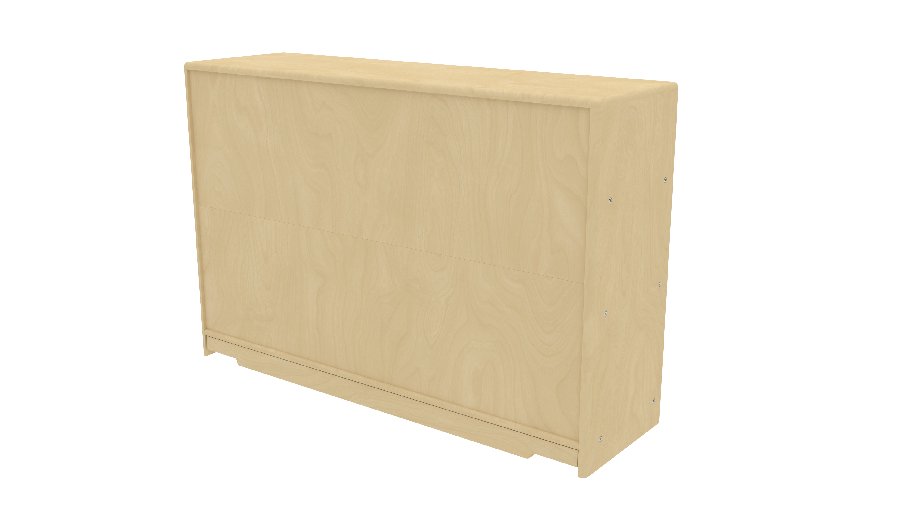 Montessori Classroom Shelf - 4' x 32" - Closed Back