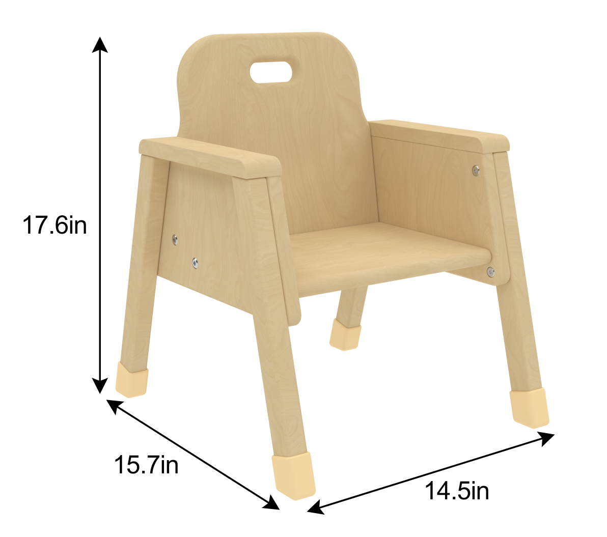 Toddler Chair - 8" Seat Height